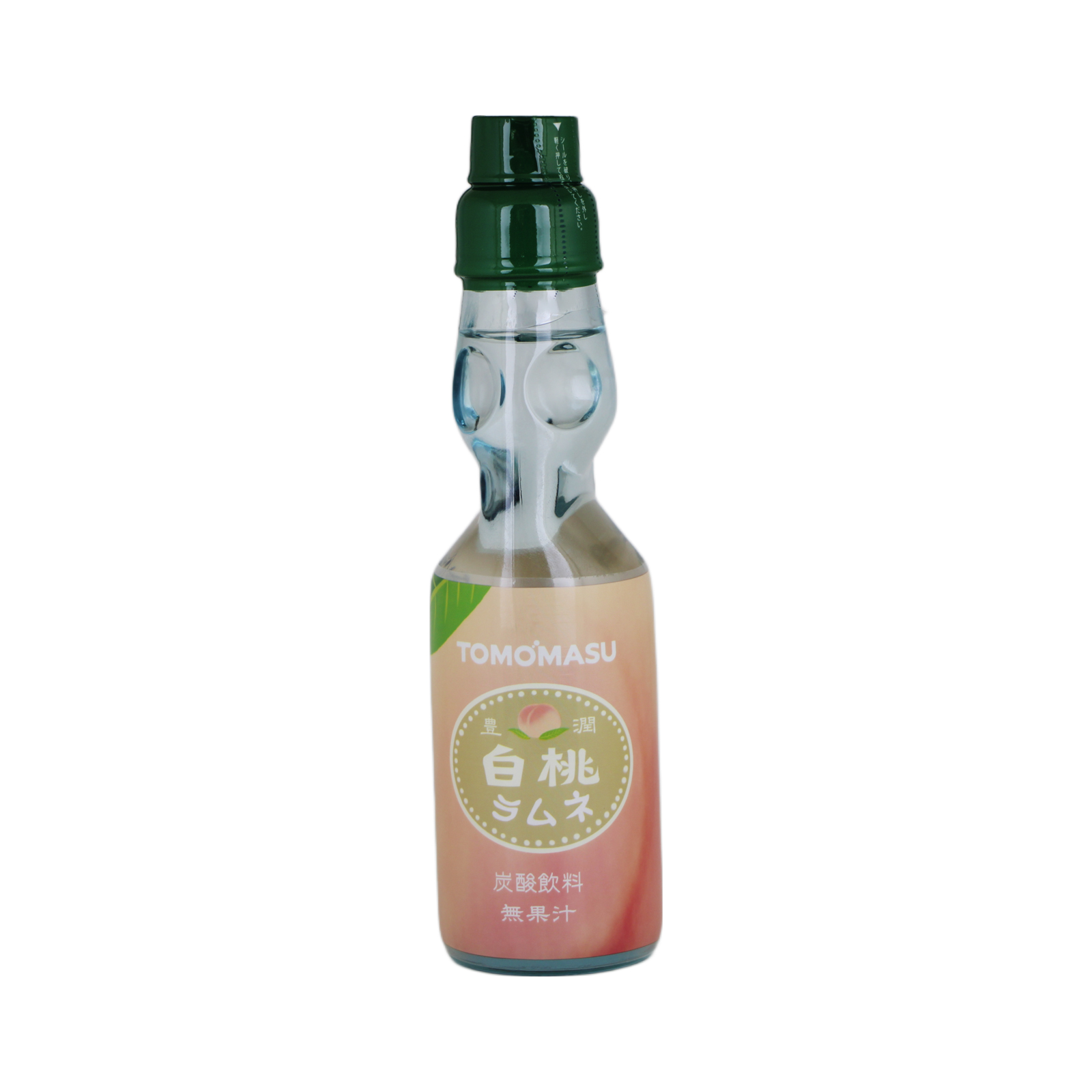 White Peach Flavor Ramune Drink   200ml