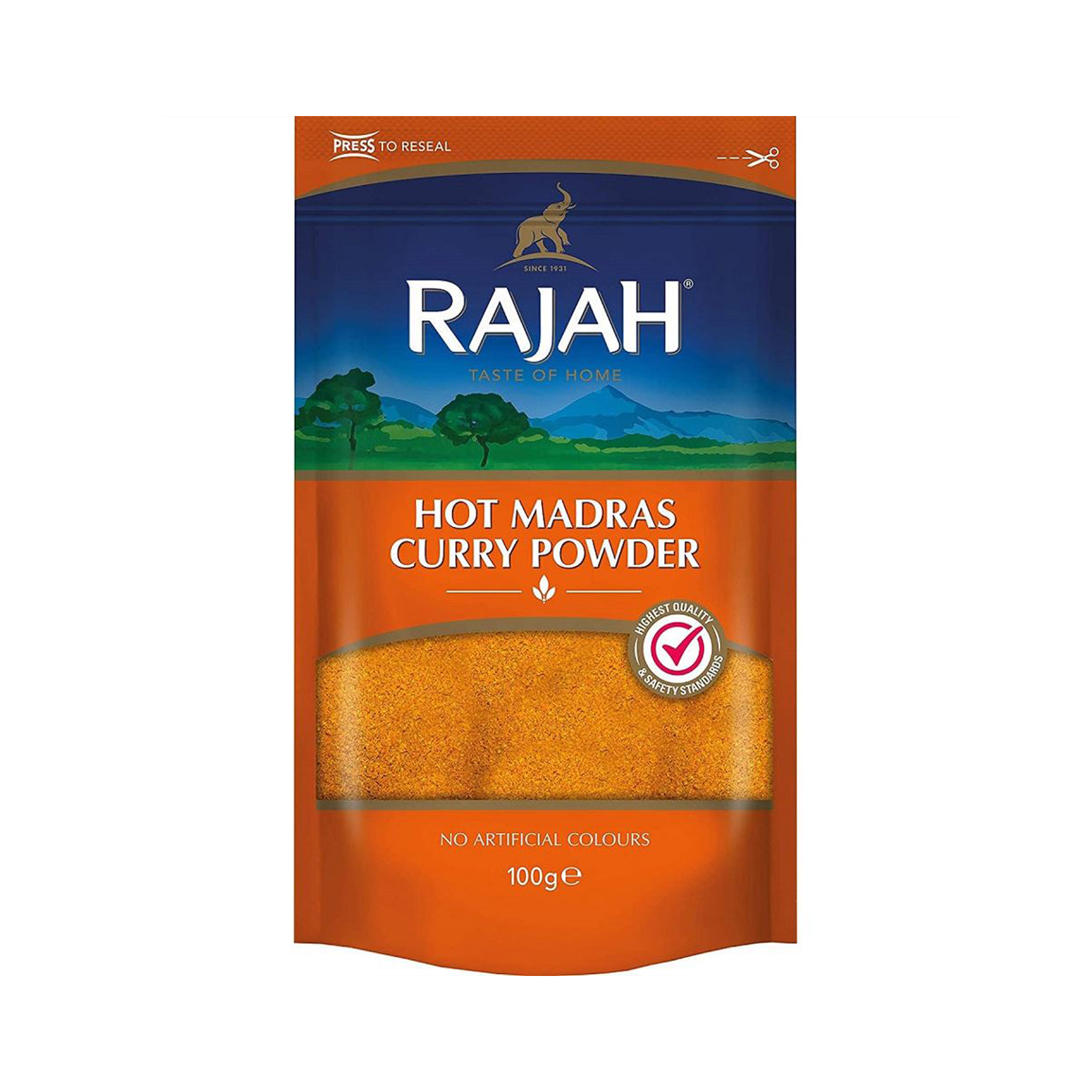 Curry Powder Hot Madras   100gr