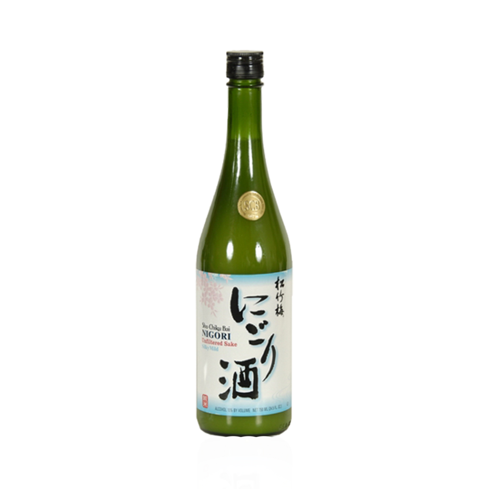 Nigori Sake (Sweet -20), Silky Mild Alc 15%  750ml