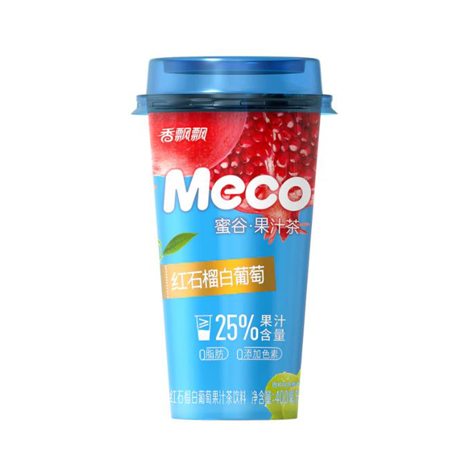  Drink With Tea Red Pomegranate White Grape  400ml