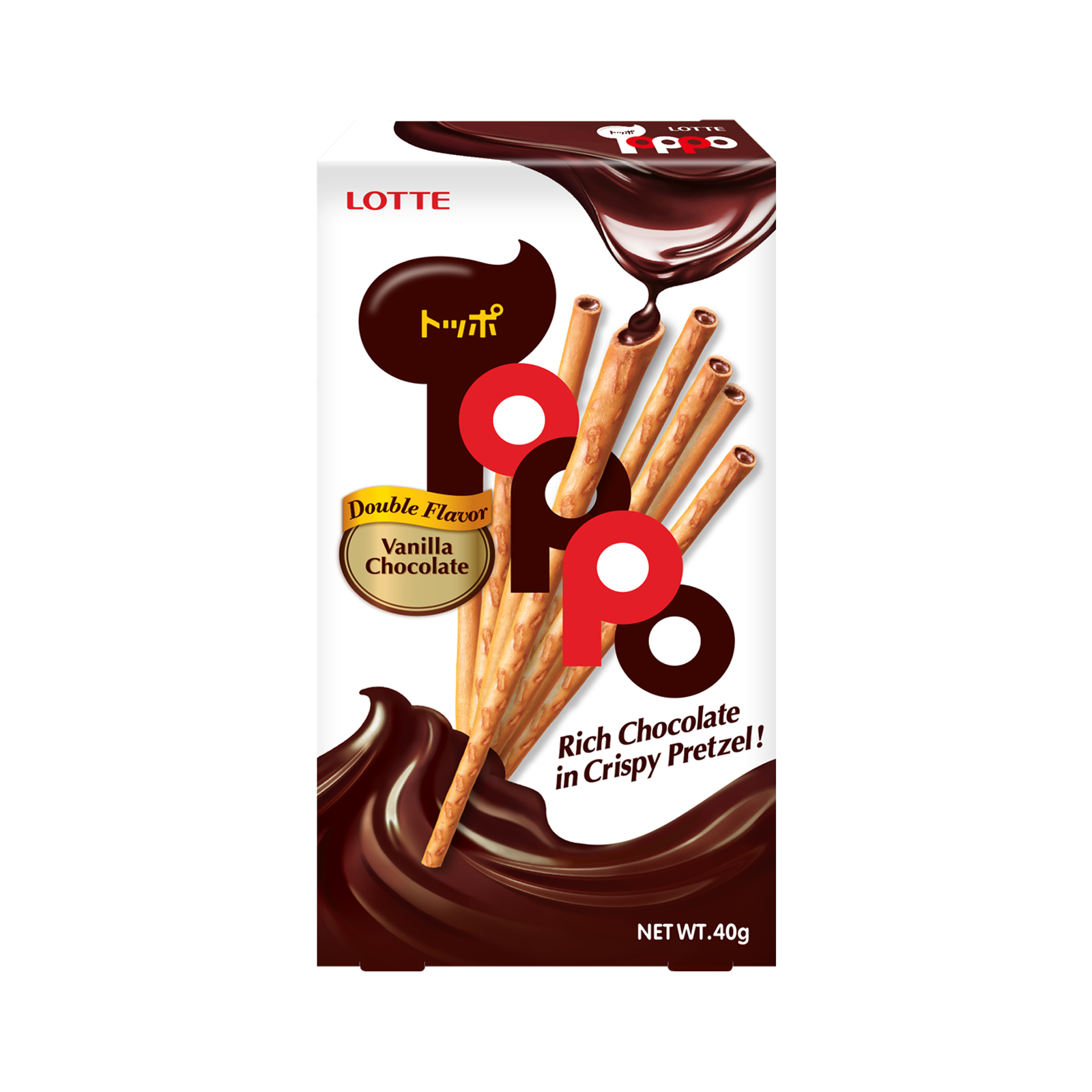 Toppo Vanilla Chocolate   40gr