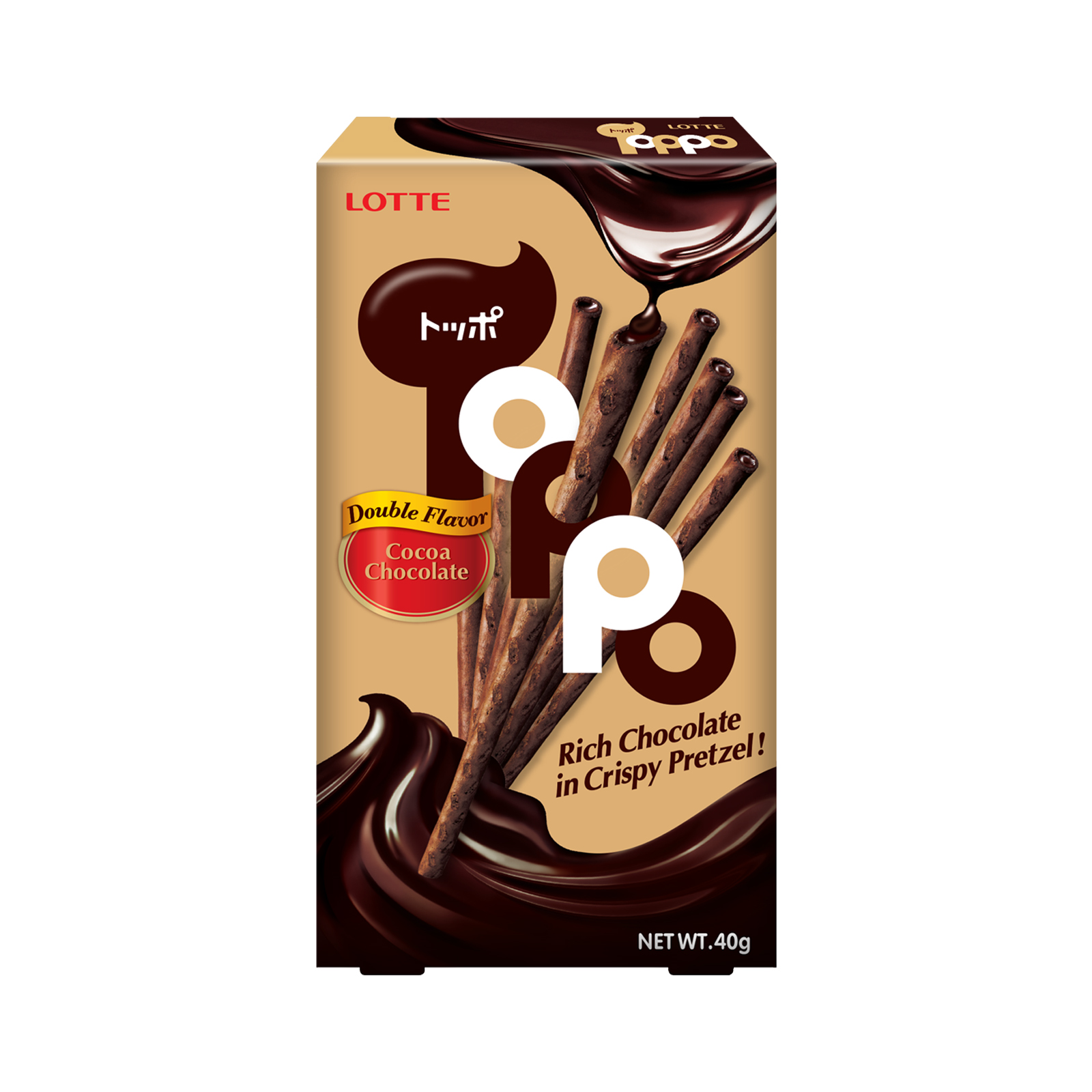 Toppo Cocoa Chocolate   40gr