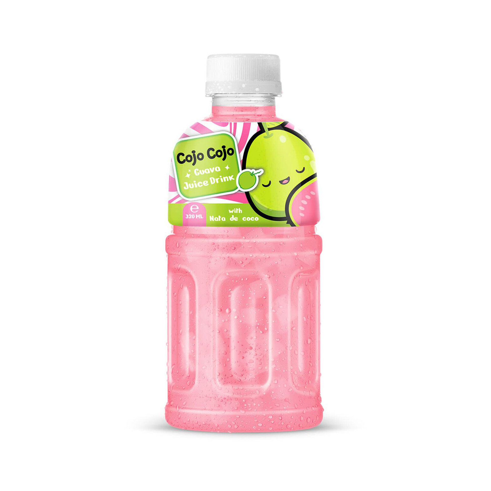 Pink Guava Drink With Nata De Coco  320ml