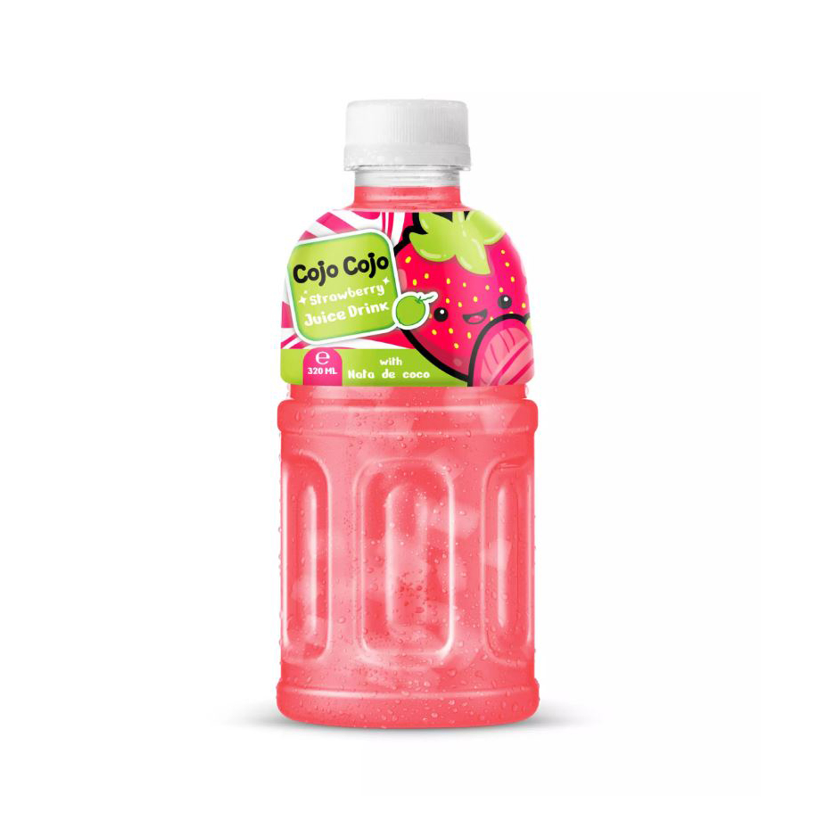 Strawberry Drink With Nata De Coco  320ml