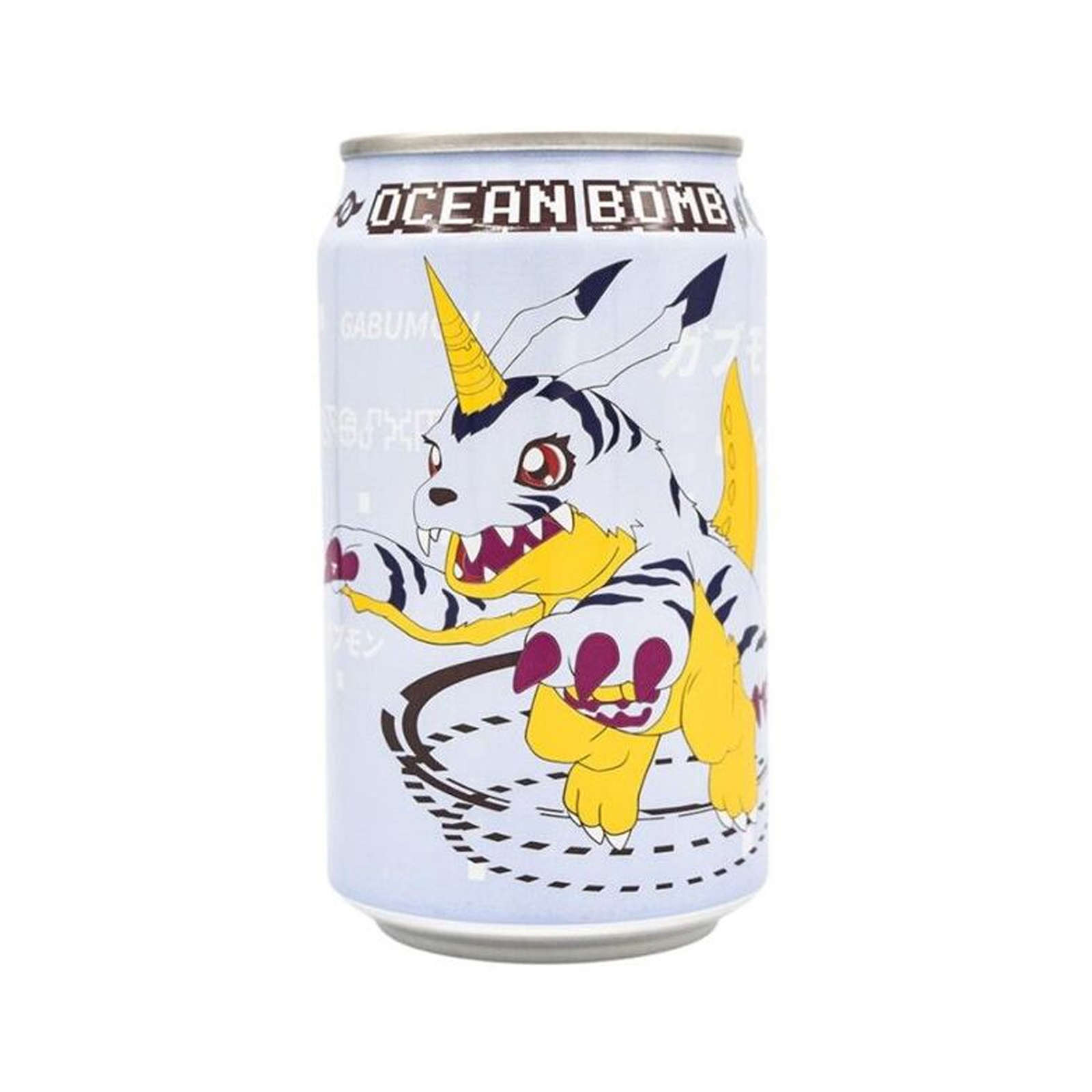 Sparkling Mirtillo Flavor Drink  Gabumon Digimon 330ml