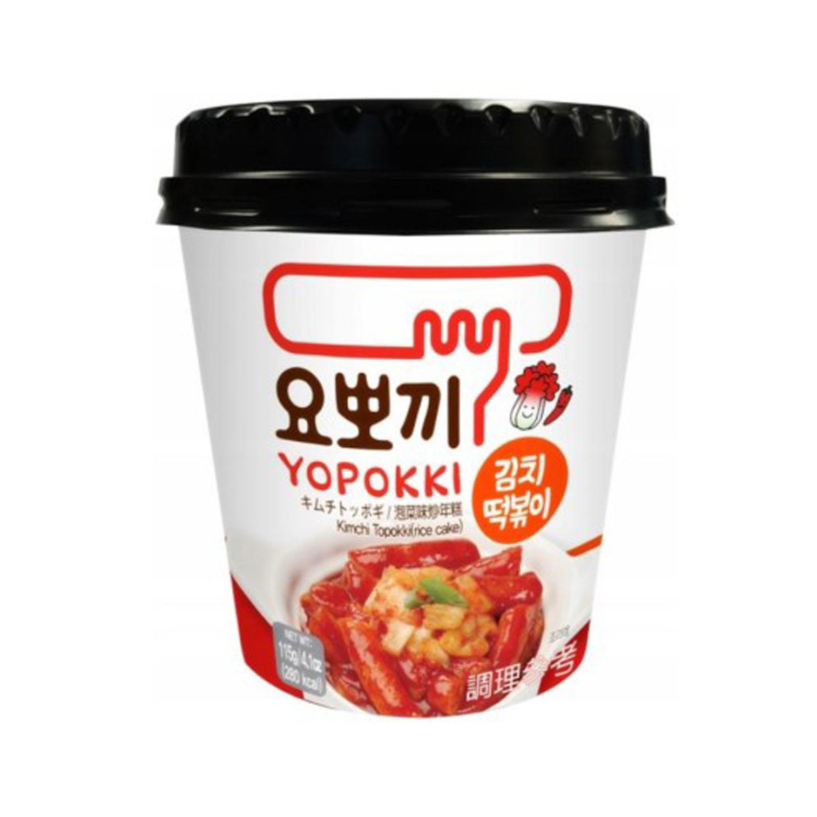 Topokki Rice Cake Kimchi   115gr