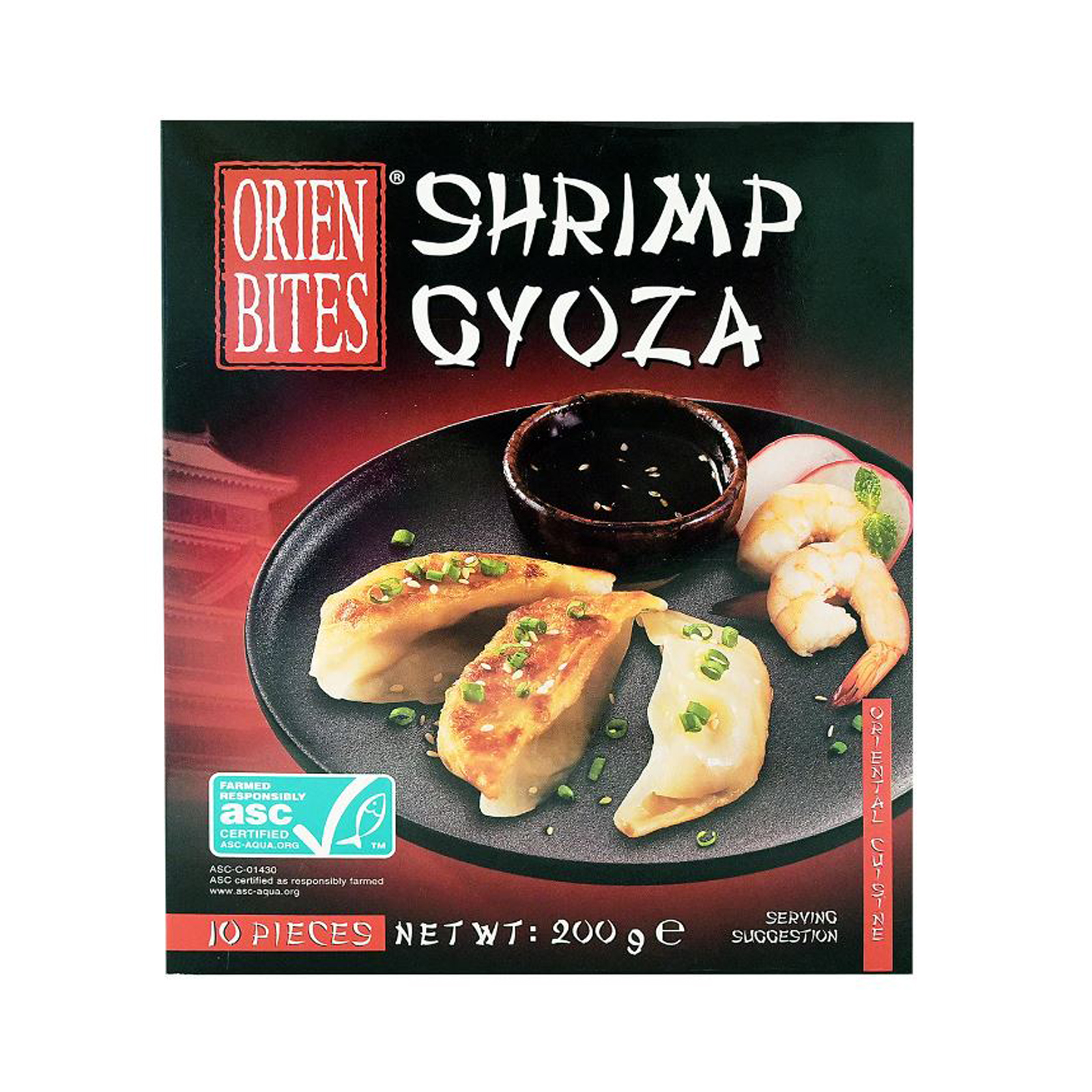 Gyoza Shrimp 10 Pcs  200gr