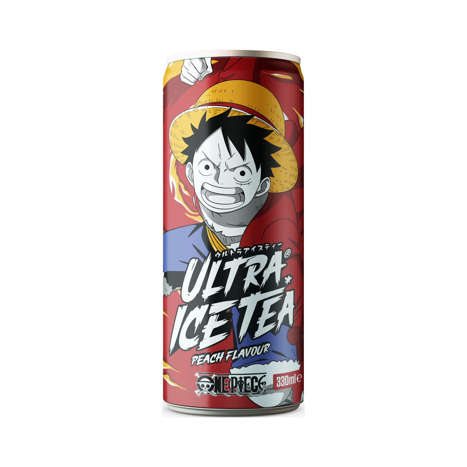 Ultra Ice Tea Luffy, One Piece, Tea/peach  330ml