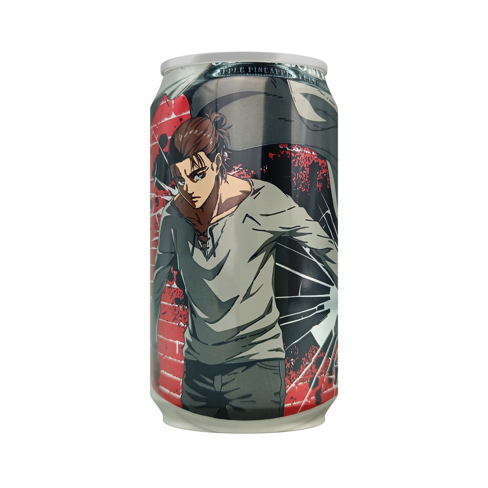 Attack On Titan Eren Sparkling Drink Apple Pineapple Flavor  330ml