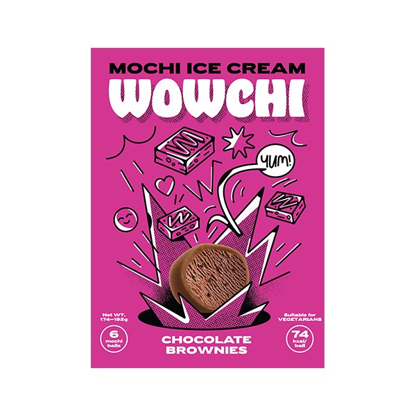 Mochi Ice Cream Brownies   174gr