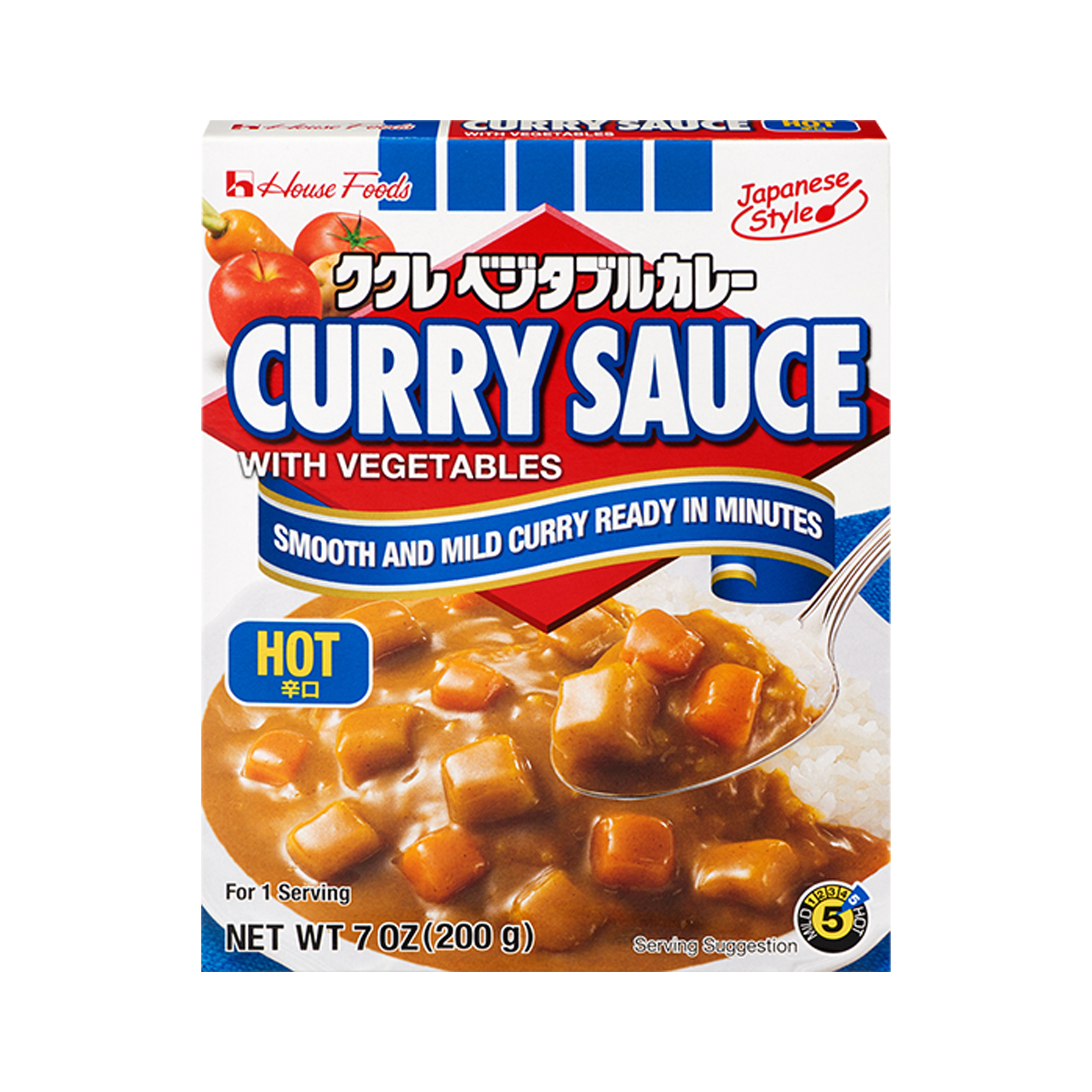 Curry Hot Sauce With Vegetables  200gr