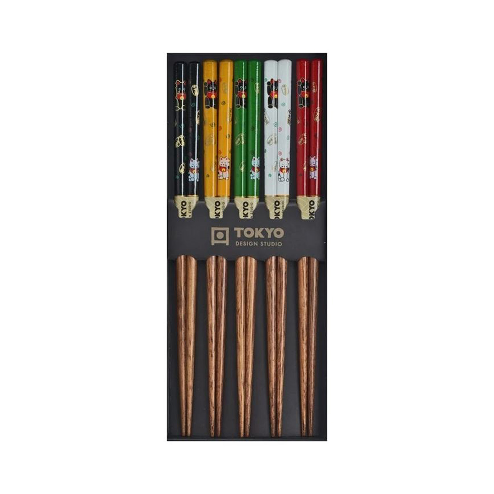 Chopstick Lucky Cat Set/5  500gr