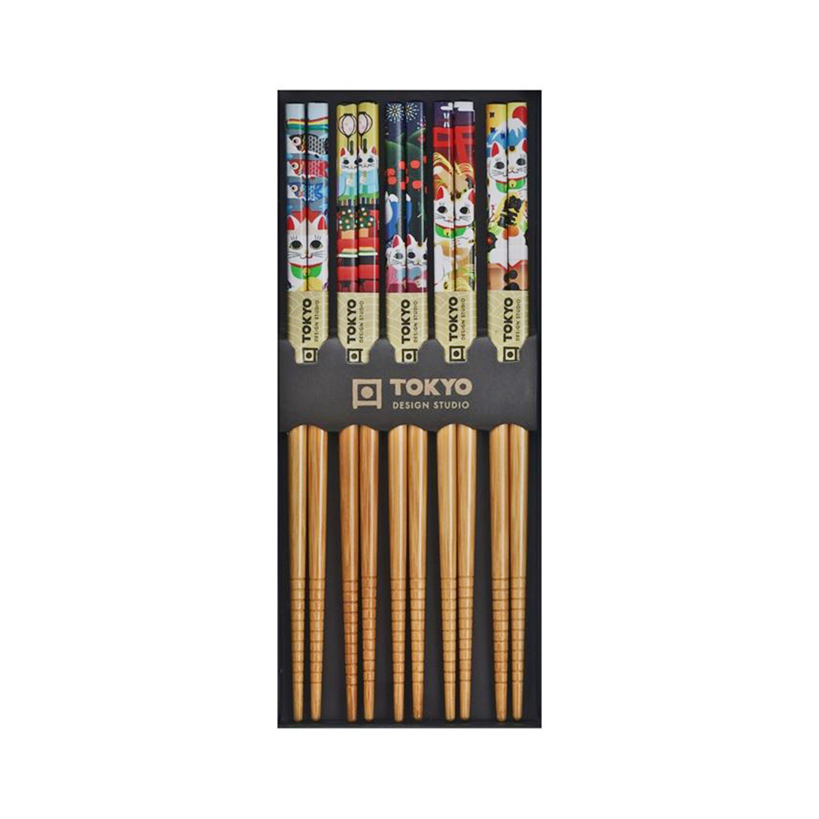 Chopstick Lucky Cat Set/5  500gr