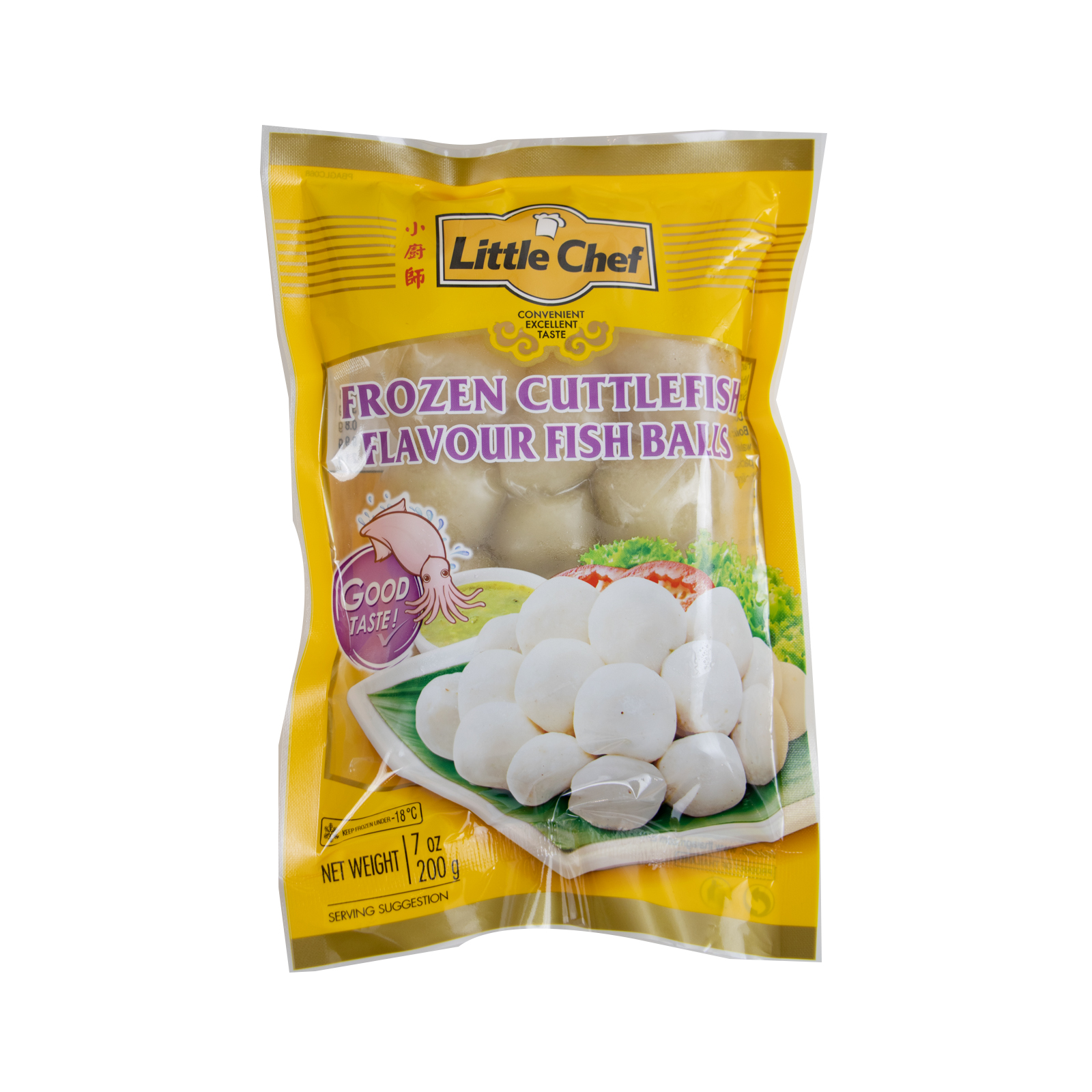 Fish Balls Cuttlefish Flavour  200gr