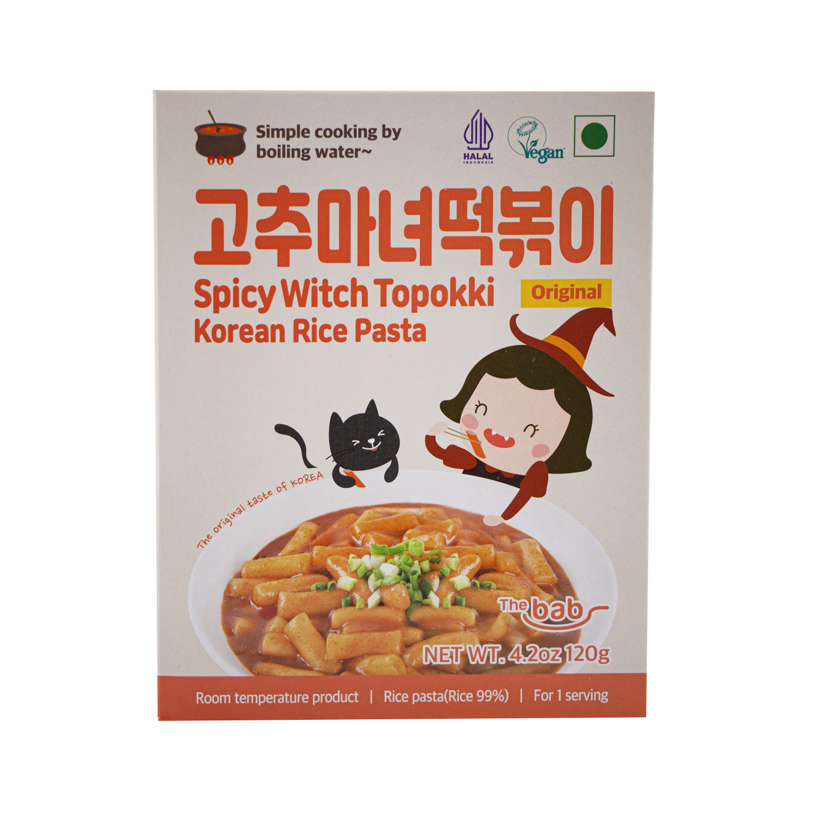 Spicy Witch Topokki Original  120gr