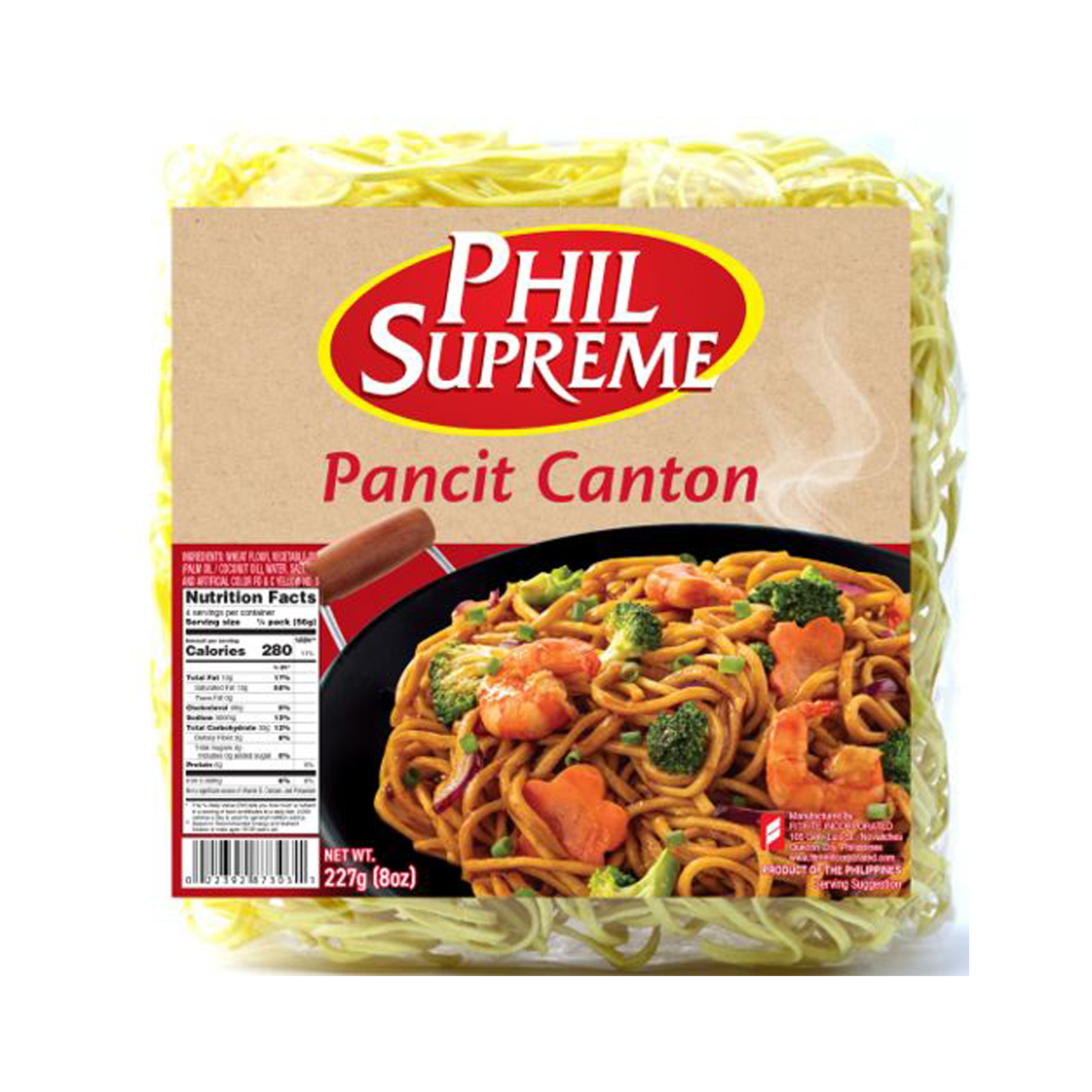 Wheat Noodles Pancit Canton  227gr