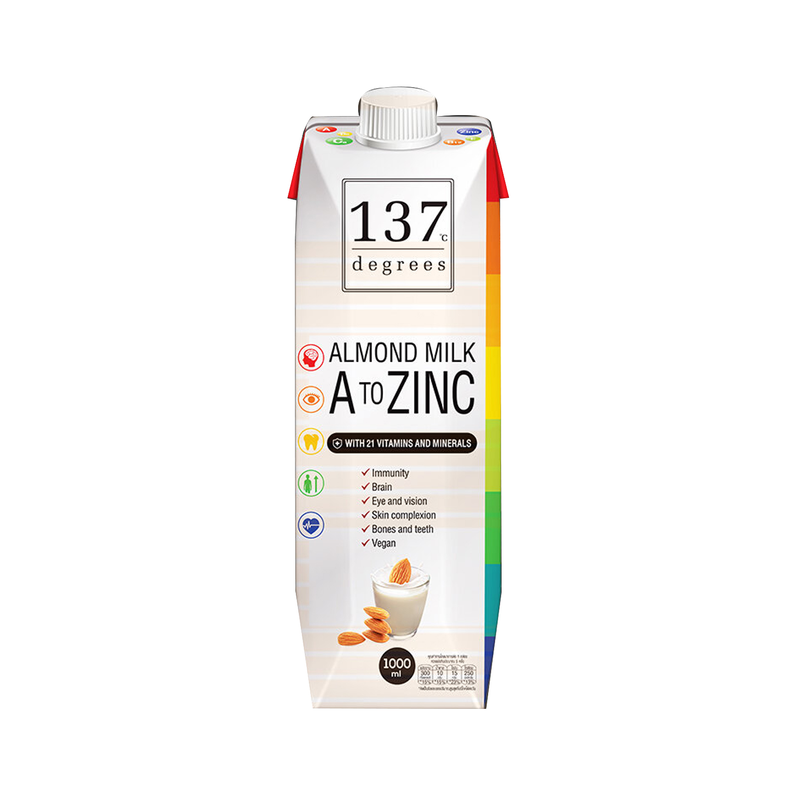 Almond Milk With Vitamin A To Zinc  1000ml