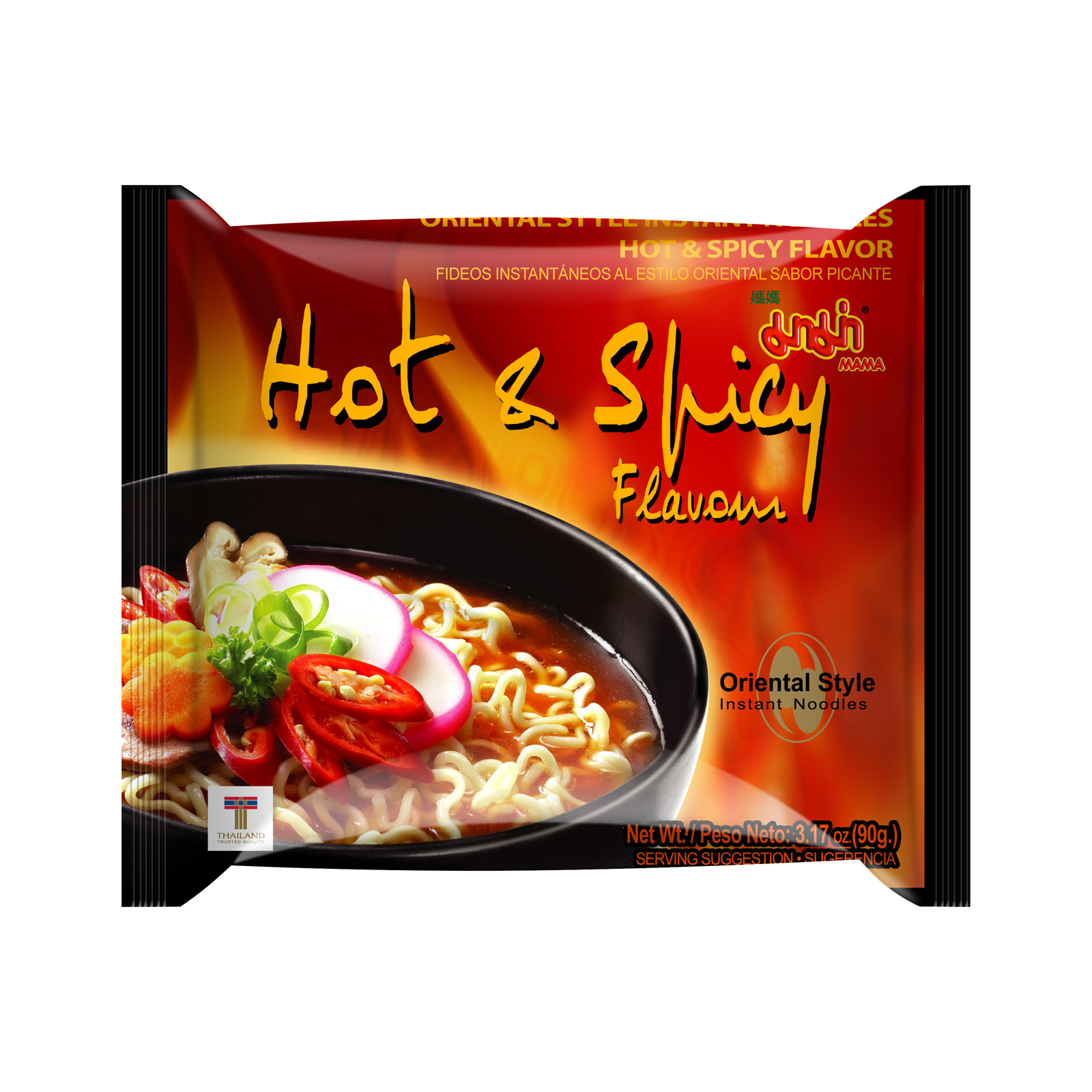  Instant Noodle Hot & Spicy Flavor  90gr