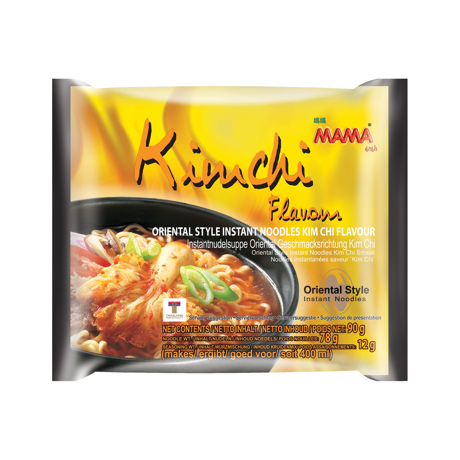  Instant Noodle Oriental Style Kimchi Flavor  90gr