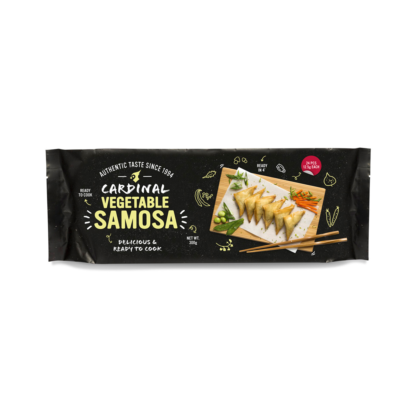 Vegetable Samosa  24x12.5gr 300gr