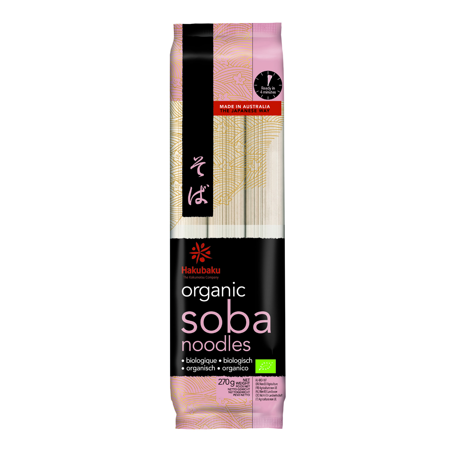 Soba Organic Noodle 270gr