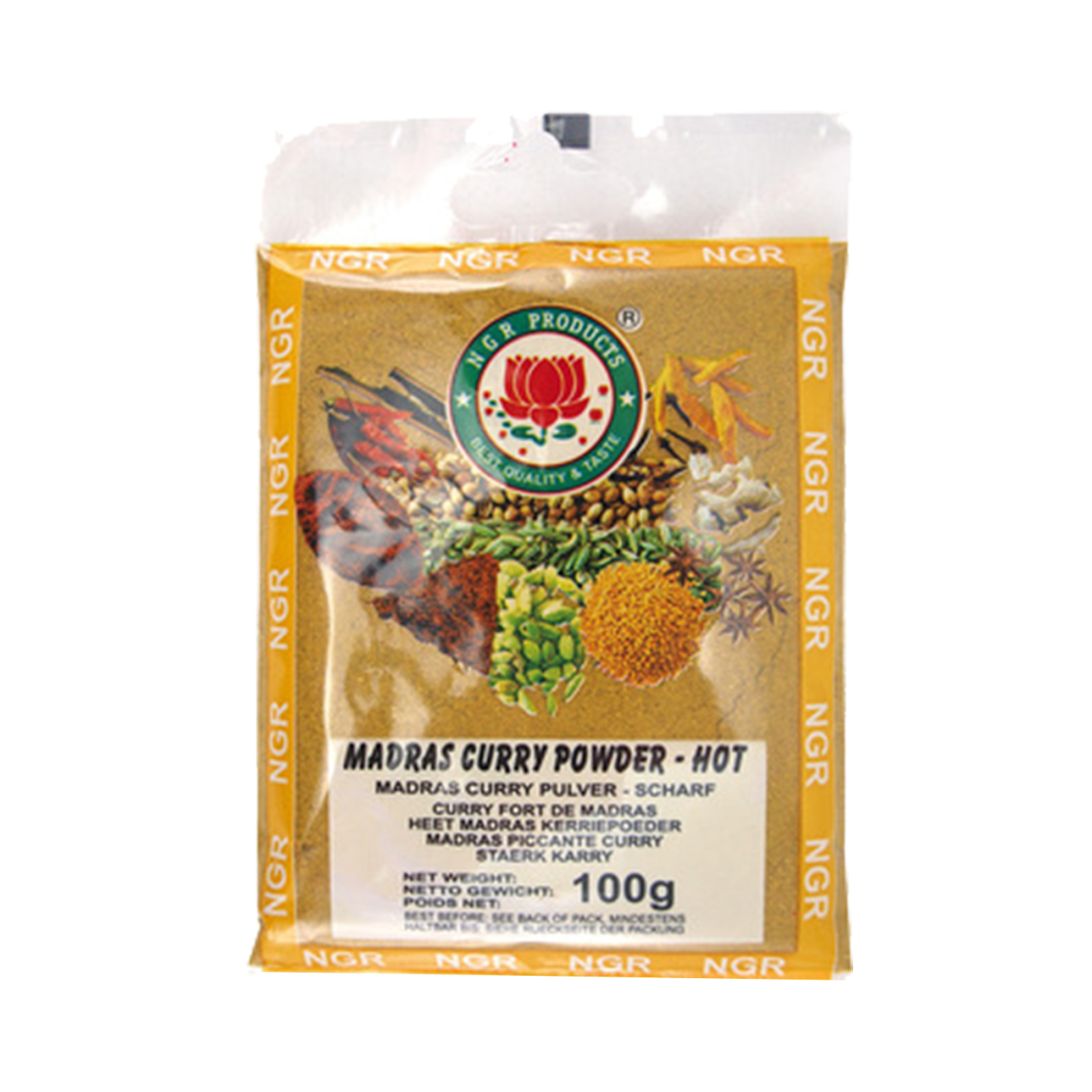 Curry Powder Hot Madras  100gr