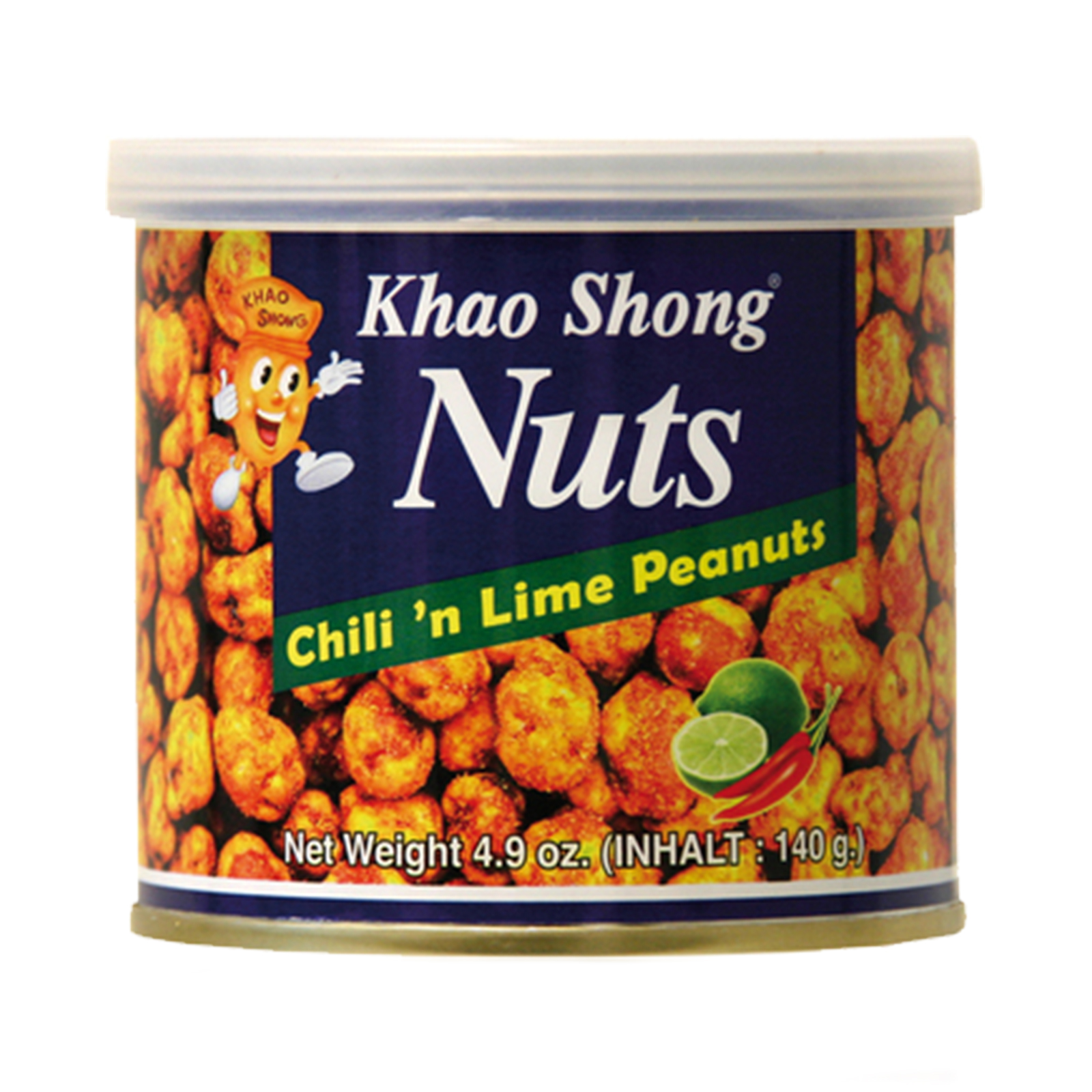 Peanuts With Chili & Lime  140gr