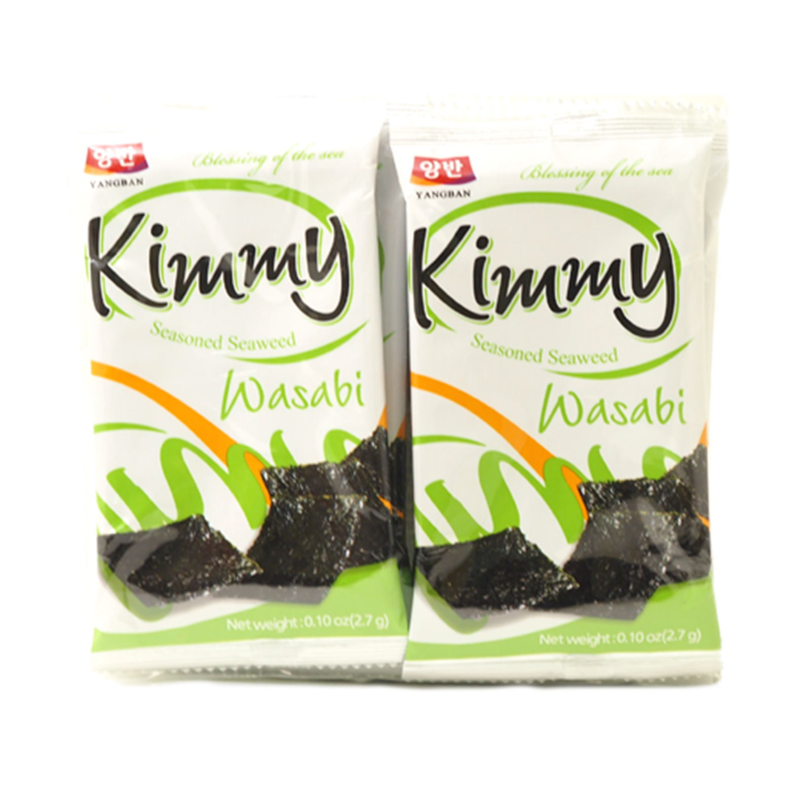 Seasoned Seaweed Wasabi   216gr