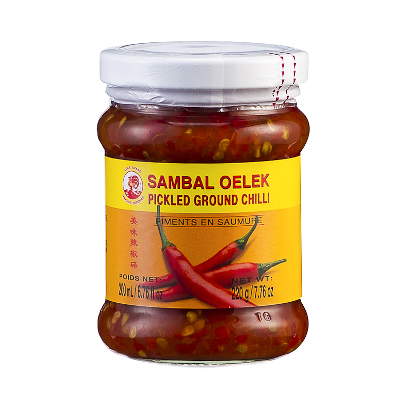 Sambal Oelek Paste   220ml