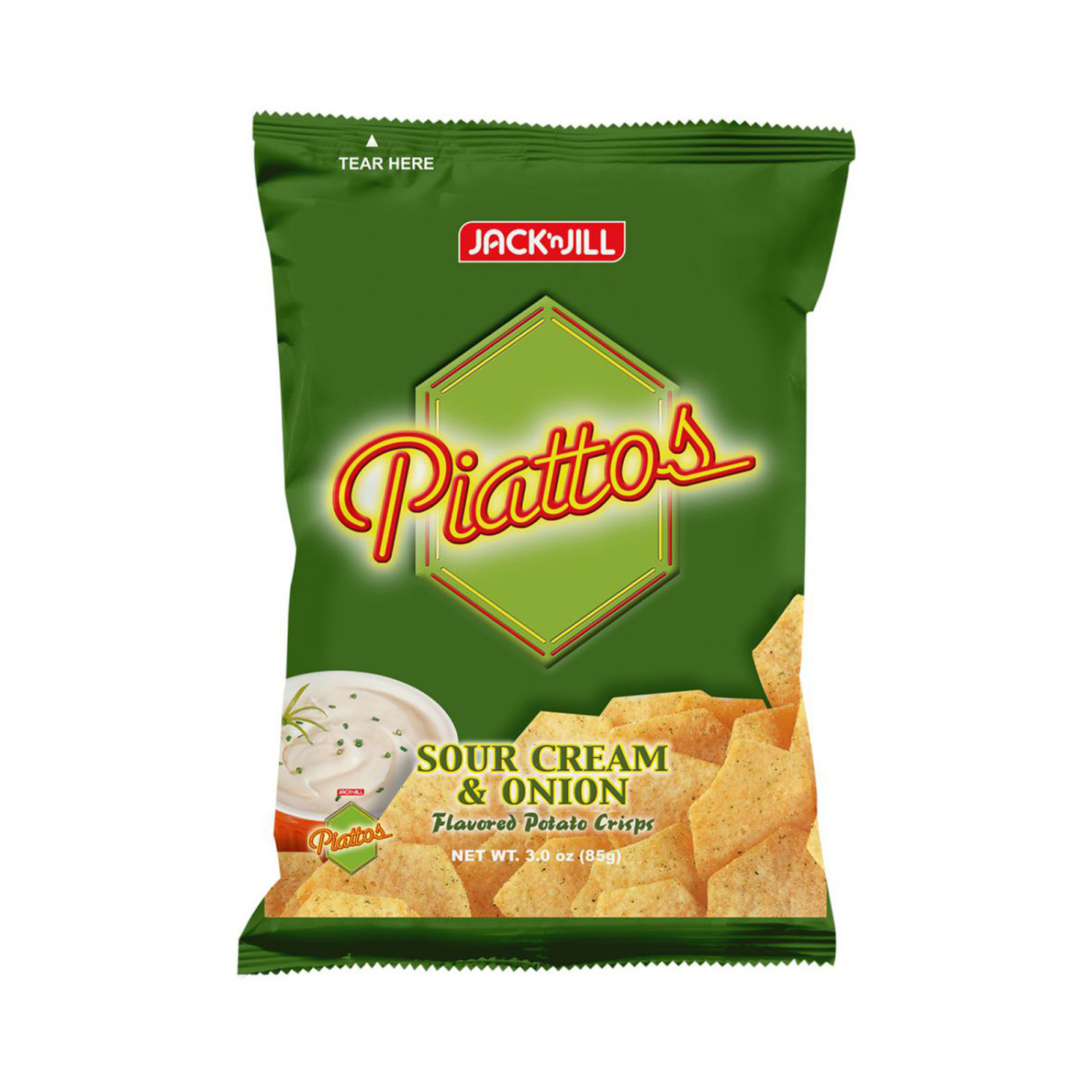 Piattos Sour Cream & Onion  85gr