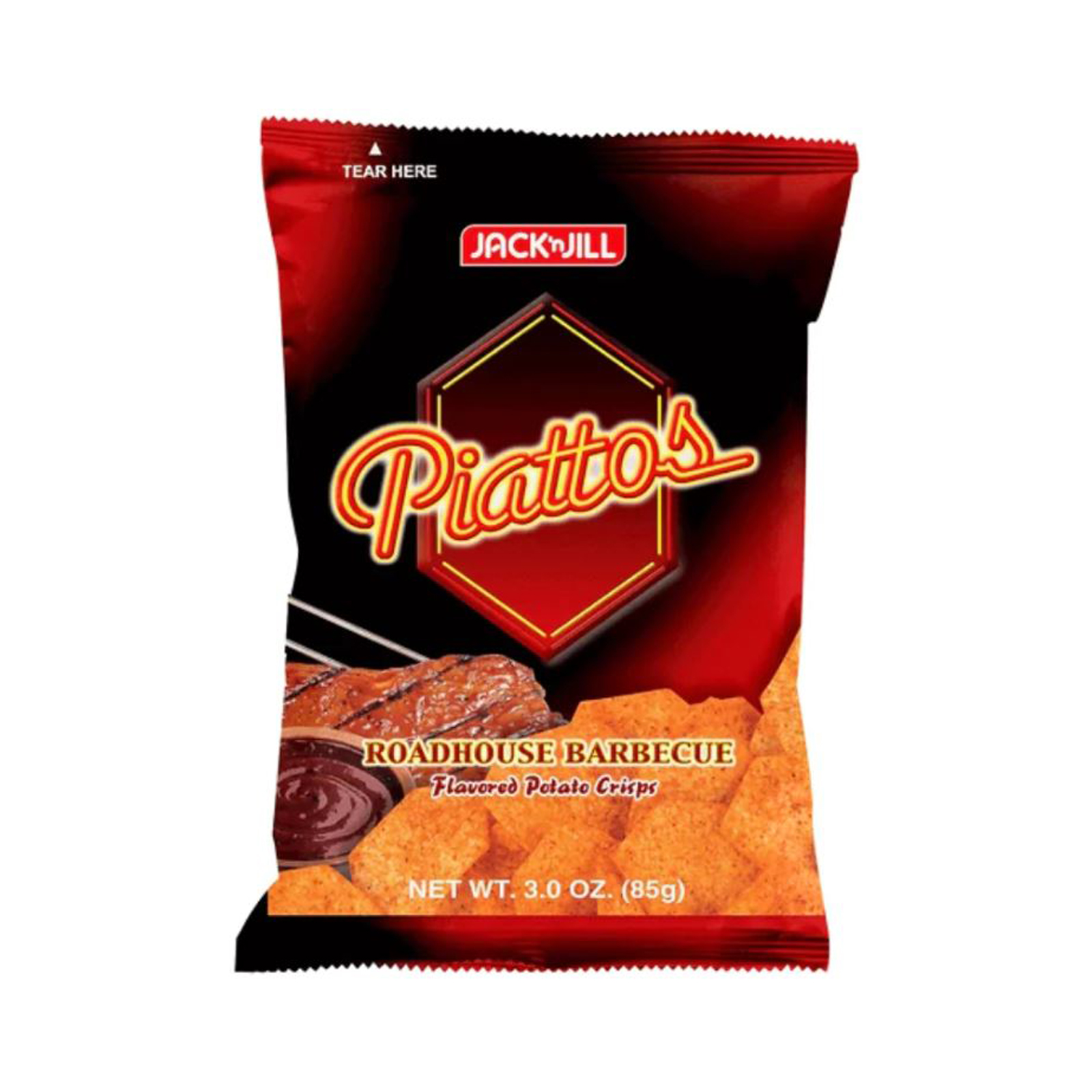 Piattos Roadhouse Bbq  85gr