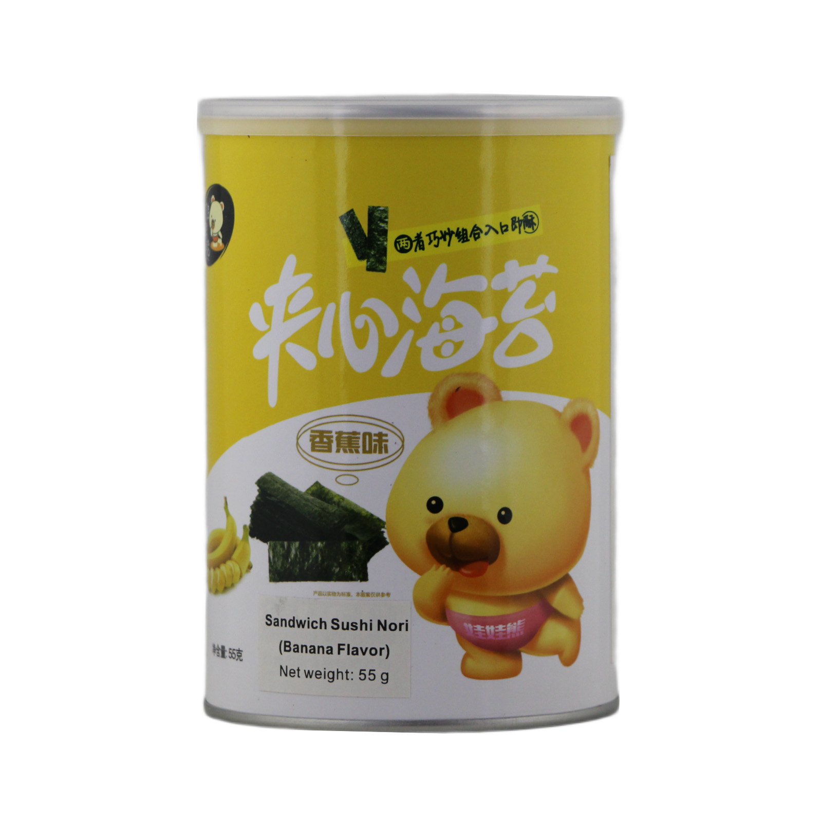 Sandwich Sushi Nori Banana Flavor  55gr