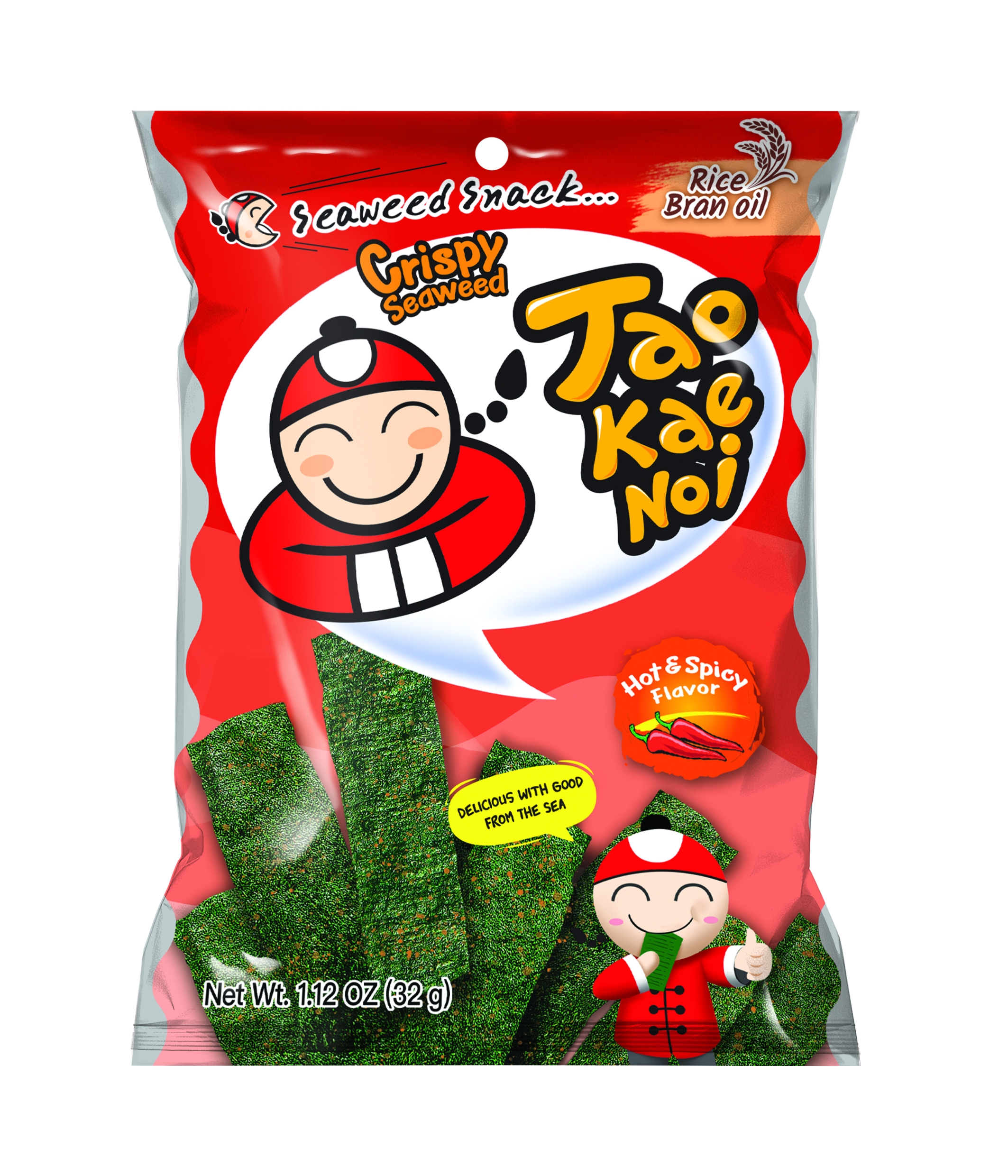 Crispy Seaweed Hot & Spicy  32gr