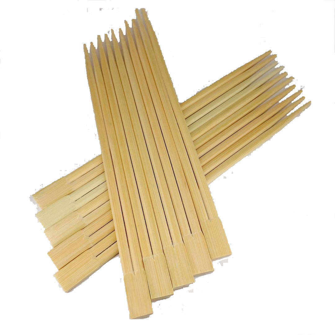 Bamboo Chopstick Round, Type A, Without Sleeve 21cm X 100prs 500gr