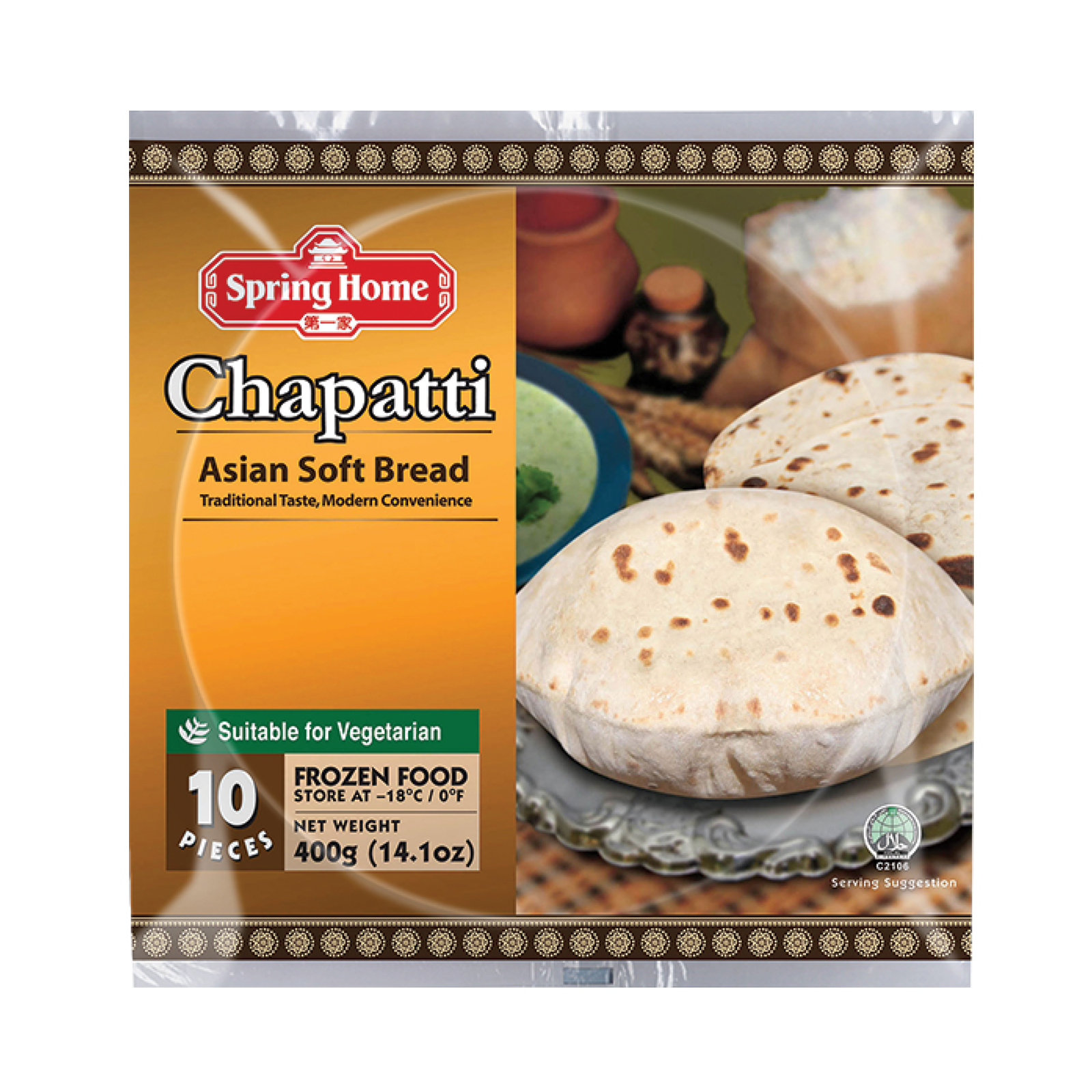 Chapatti Pastry  10pcs 400gr