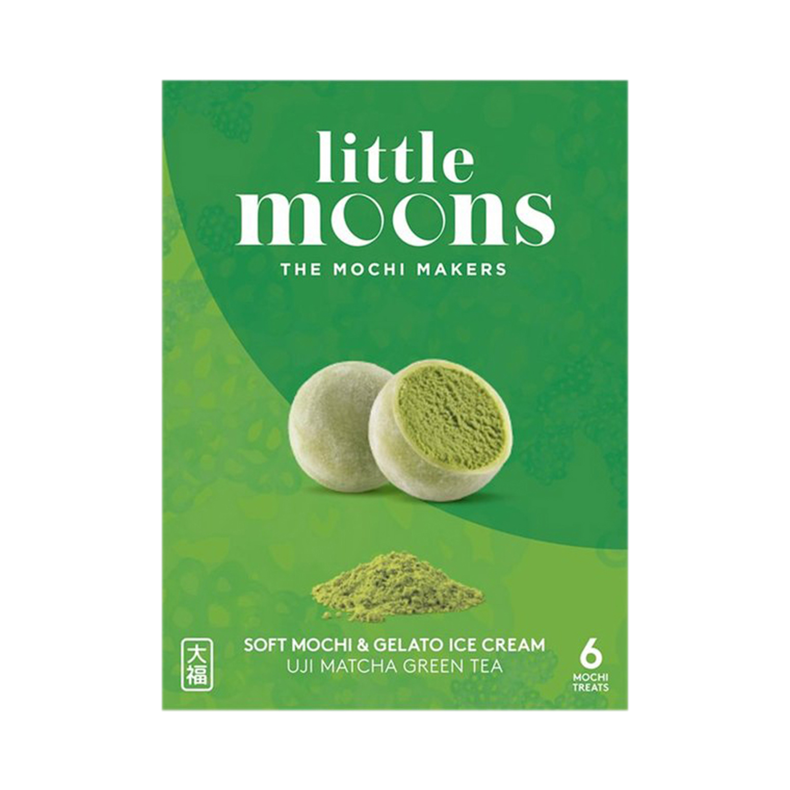 Green Tea Ice Cream Mochi 6pcs, Retail Pack 192gr