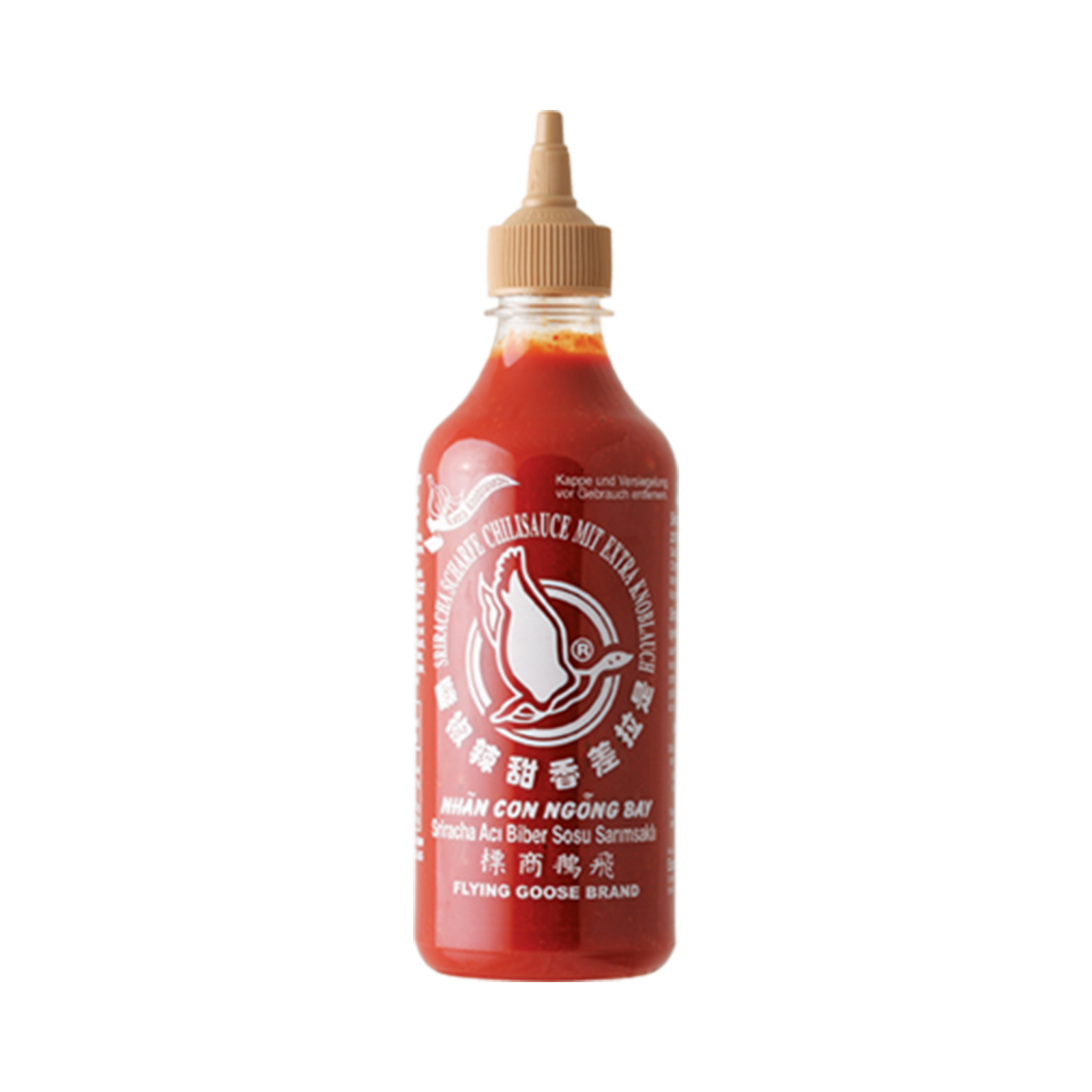 Chili Sauce Extra Garlic, Sriracha  525ml