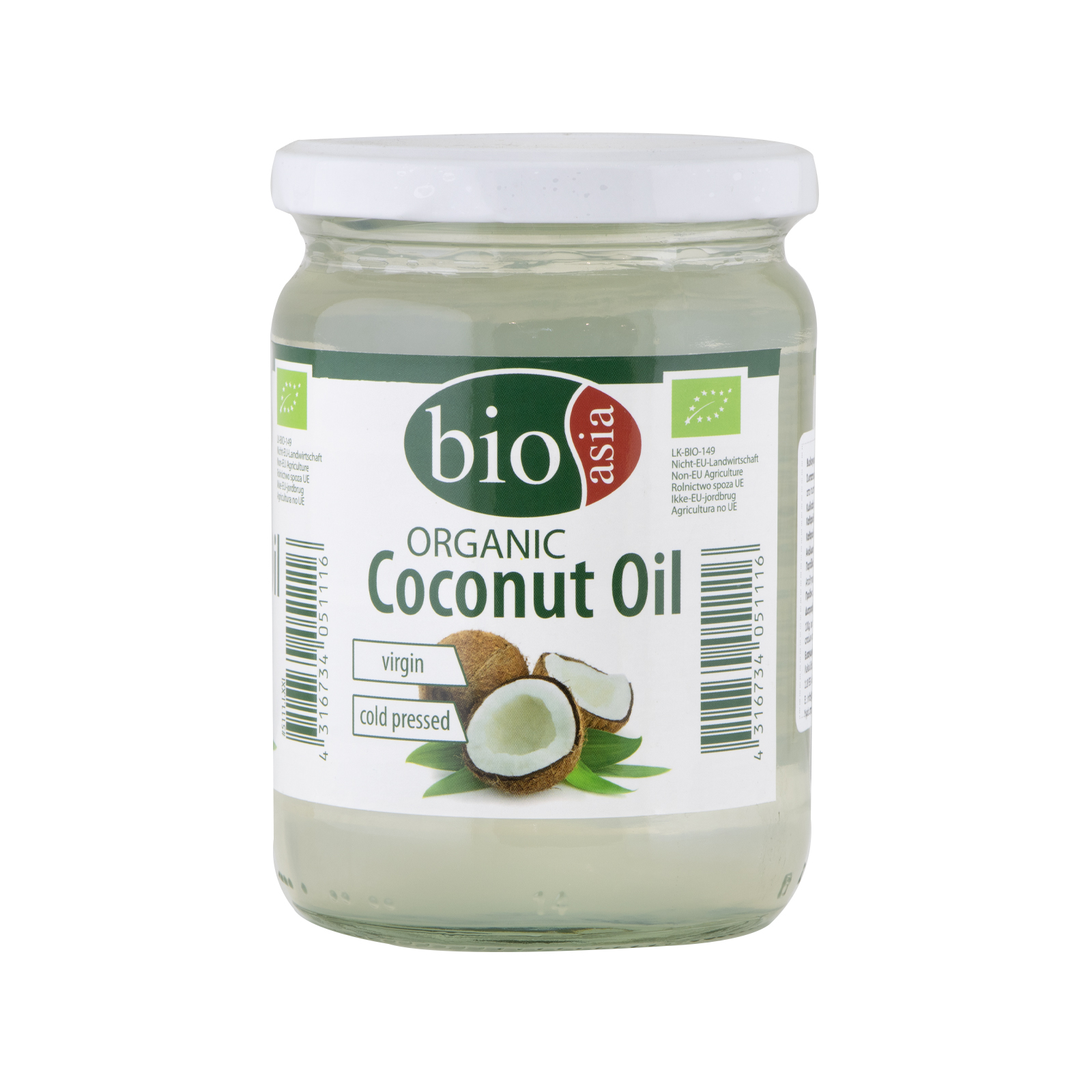 Coconut Oil Organic, Virgin  460ml