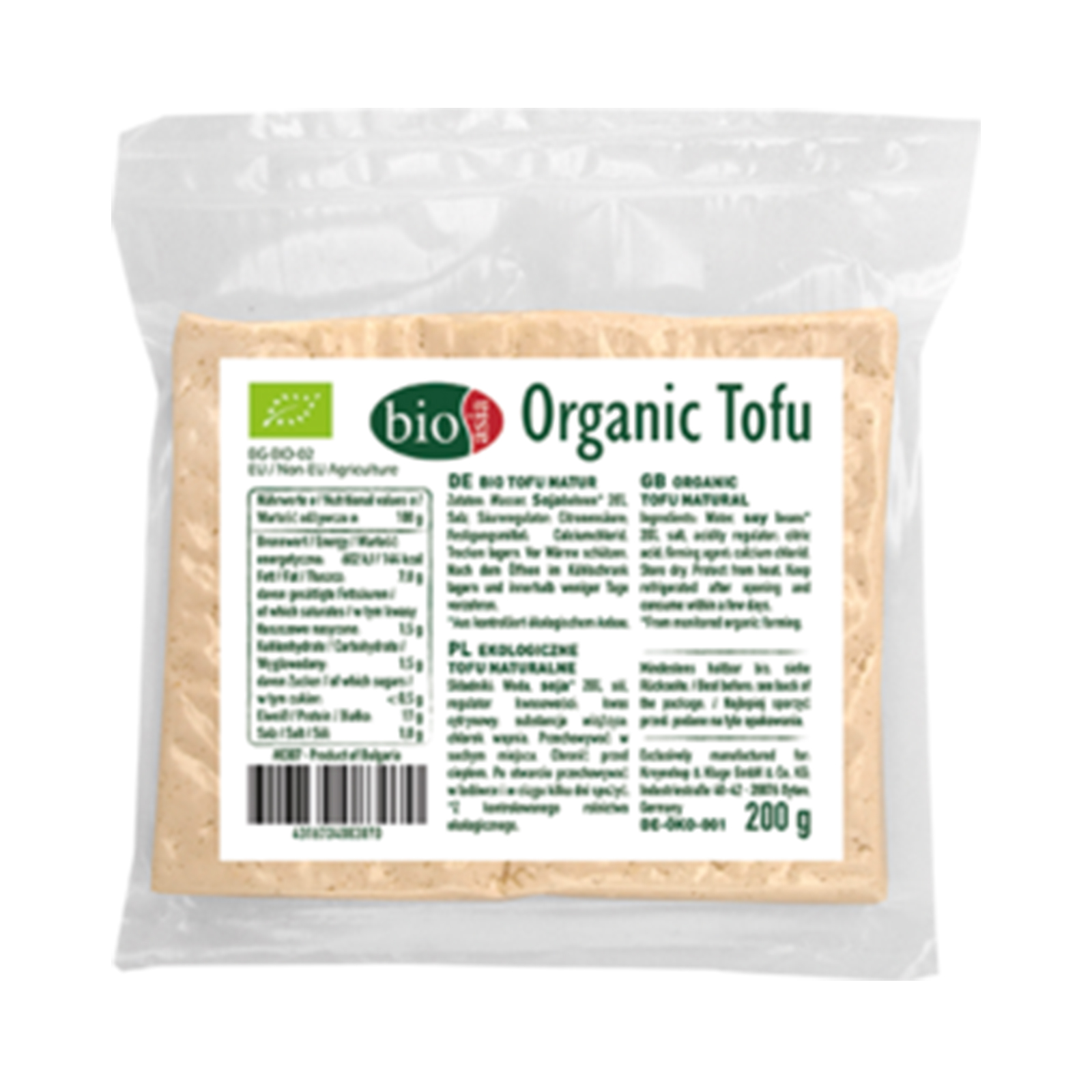 Tofu Organic  200gr