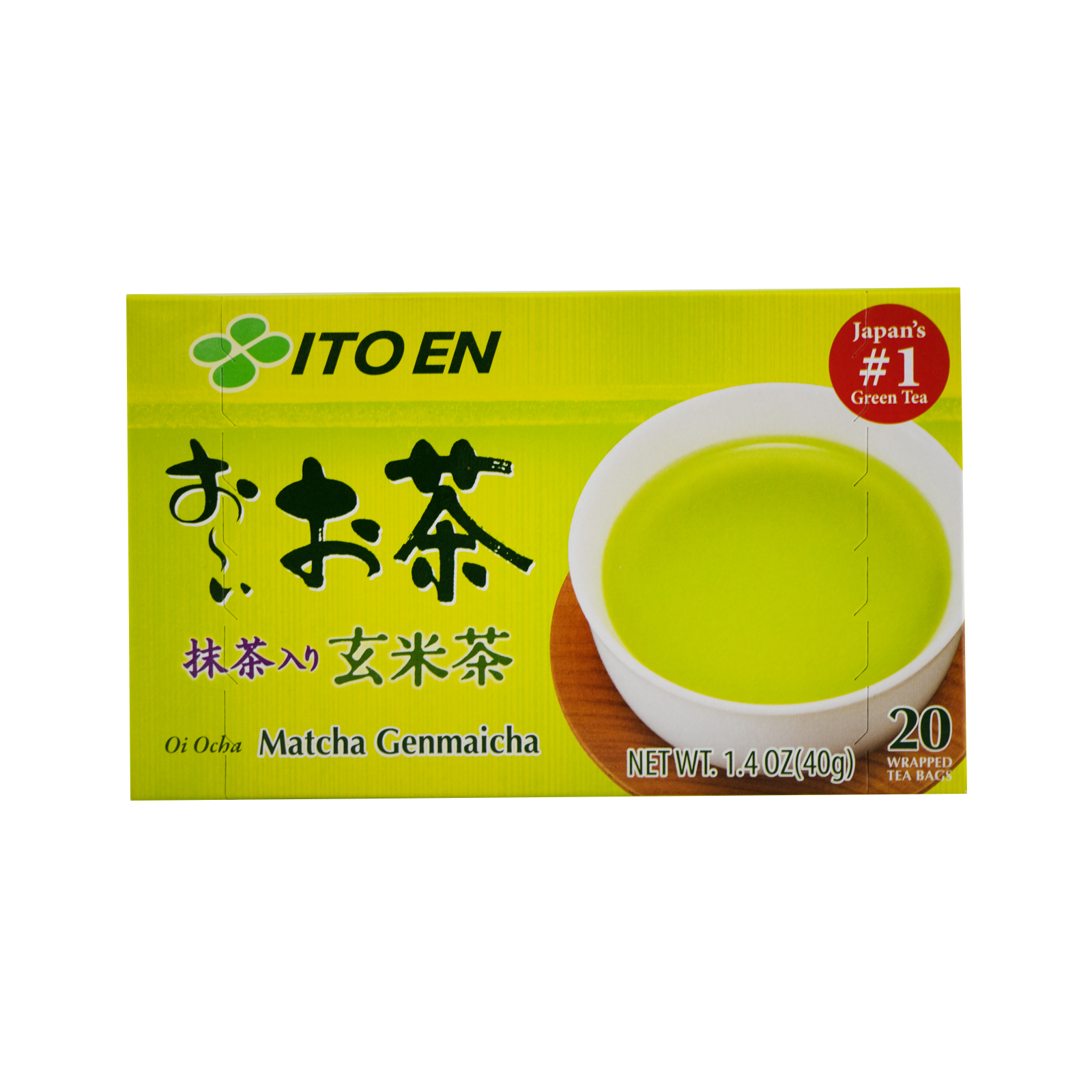 Green With Matcha Tea  Teabag In Sachets 2gx20 40gr