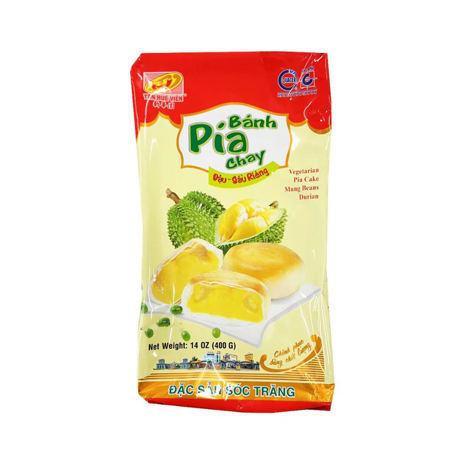 Pia Cake Mungbean Durian   400gr