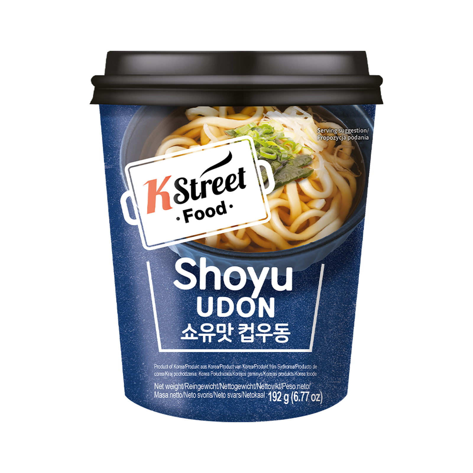 Udon Cup Instant Noodle Shoyu Flavor  192gr