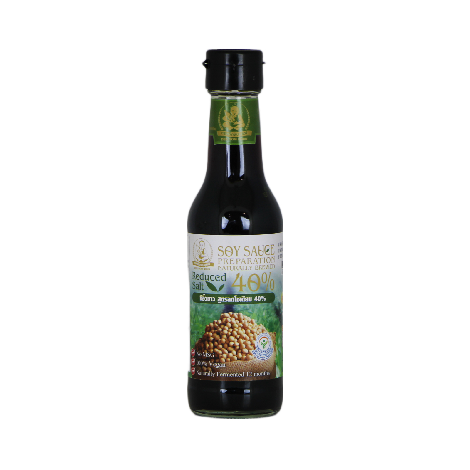 Soy Sauce 40% Less Sodium  250ml