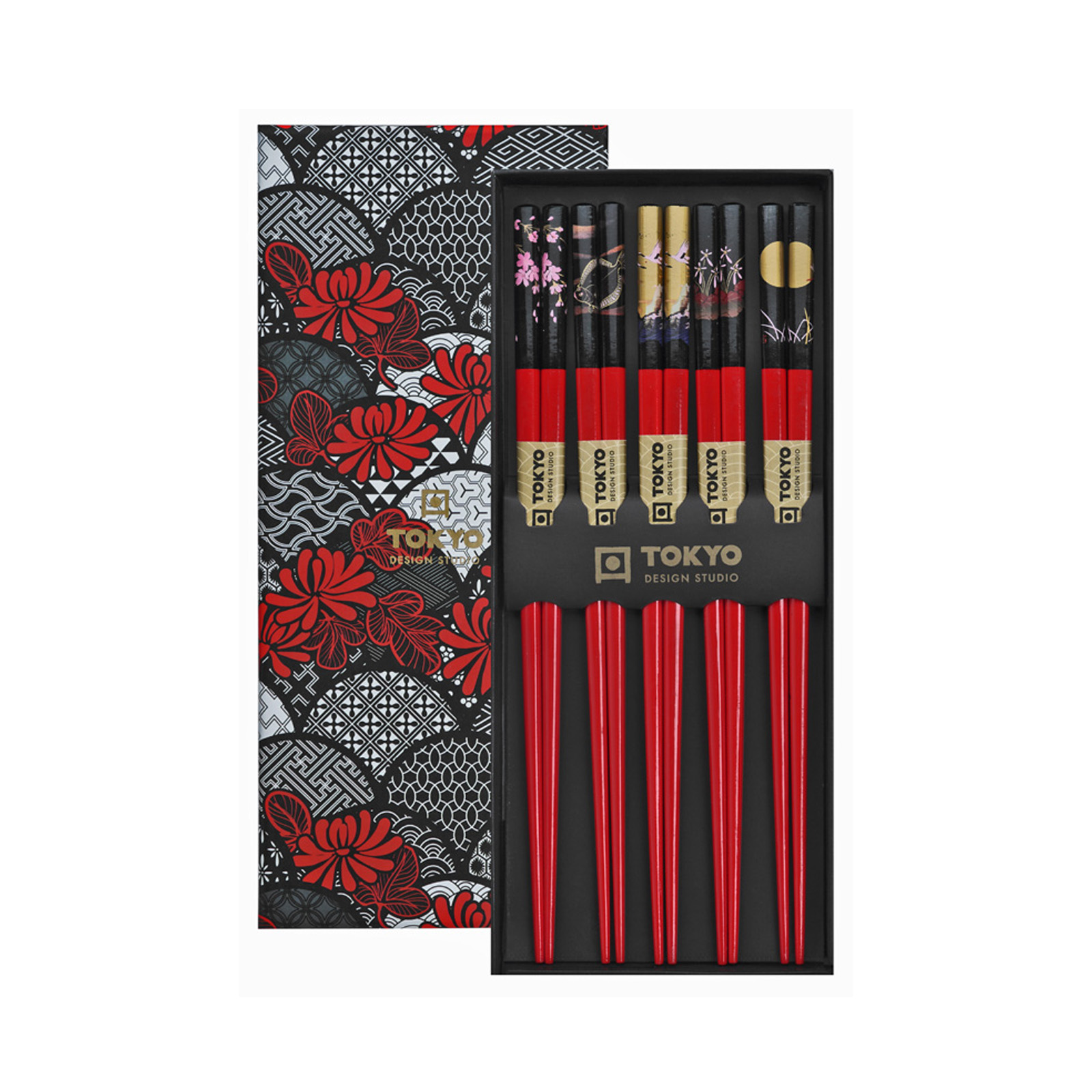 Red Chopstick  Giftset/5 300gr