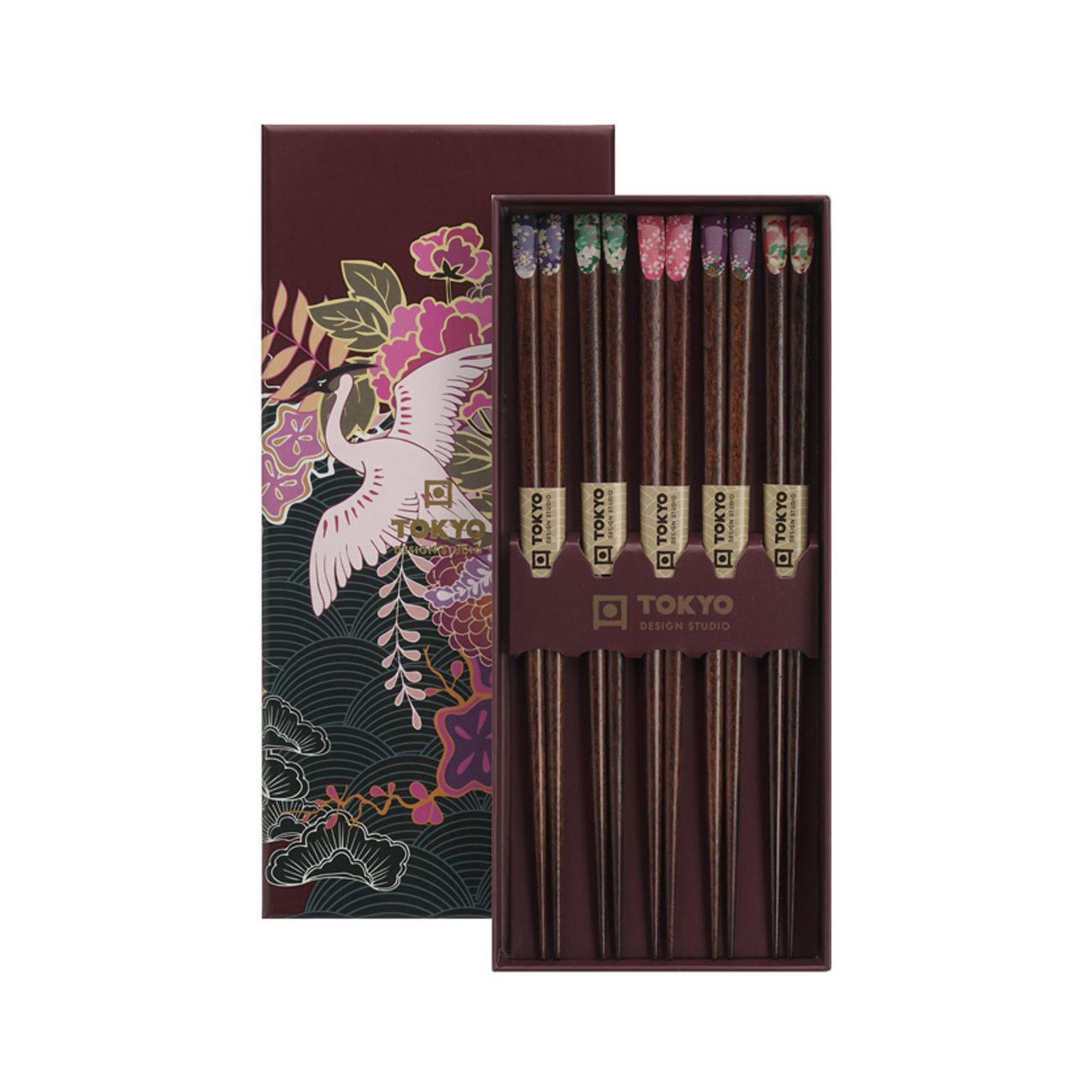 Japan Flower Chopstick  Giftset/5 300gr