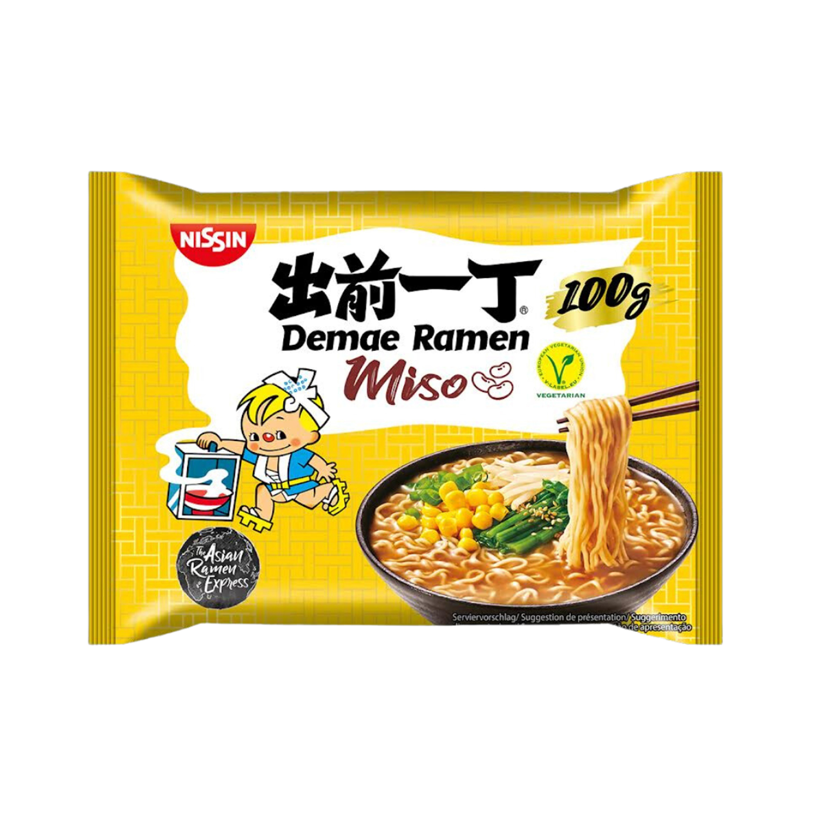 Demae Ramen Miso Instant Noodle   100gr