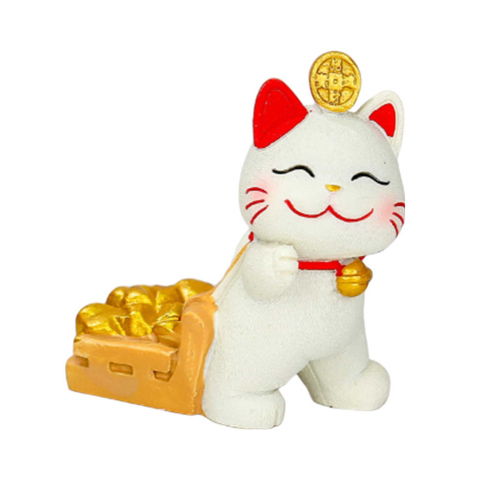 Fortune Cat Qian Man Man 4x5.3x6cm 500gr