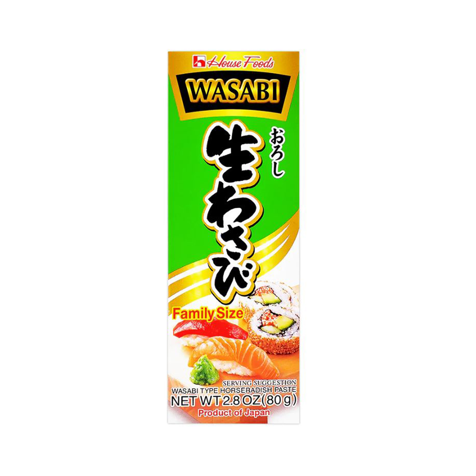 Wasabi Paste Oroshi Nama  80gr