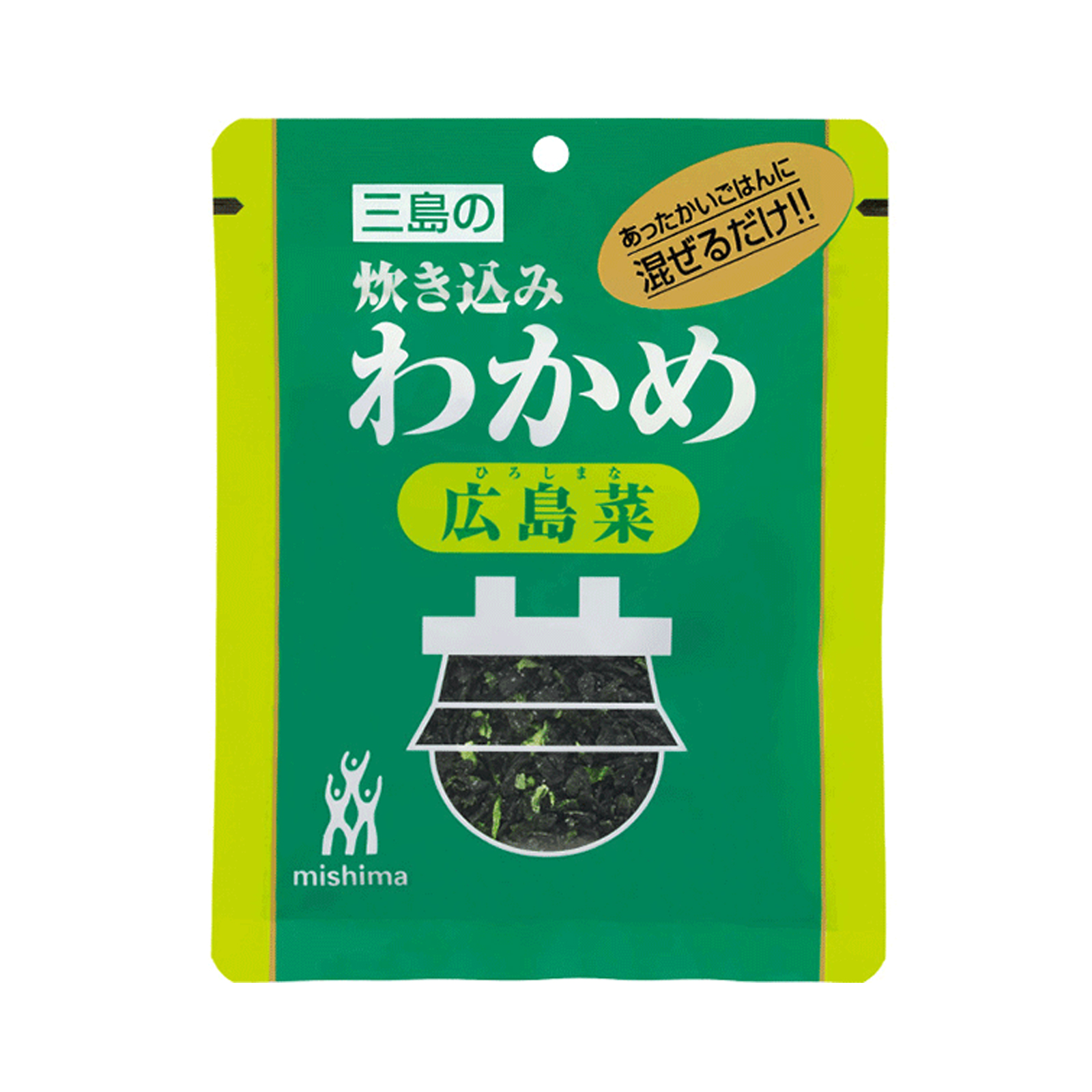 Seasoning Powder Takikomi Hiroshima-na, Wakame  24gr