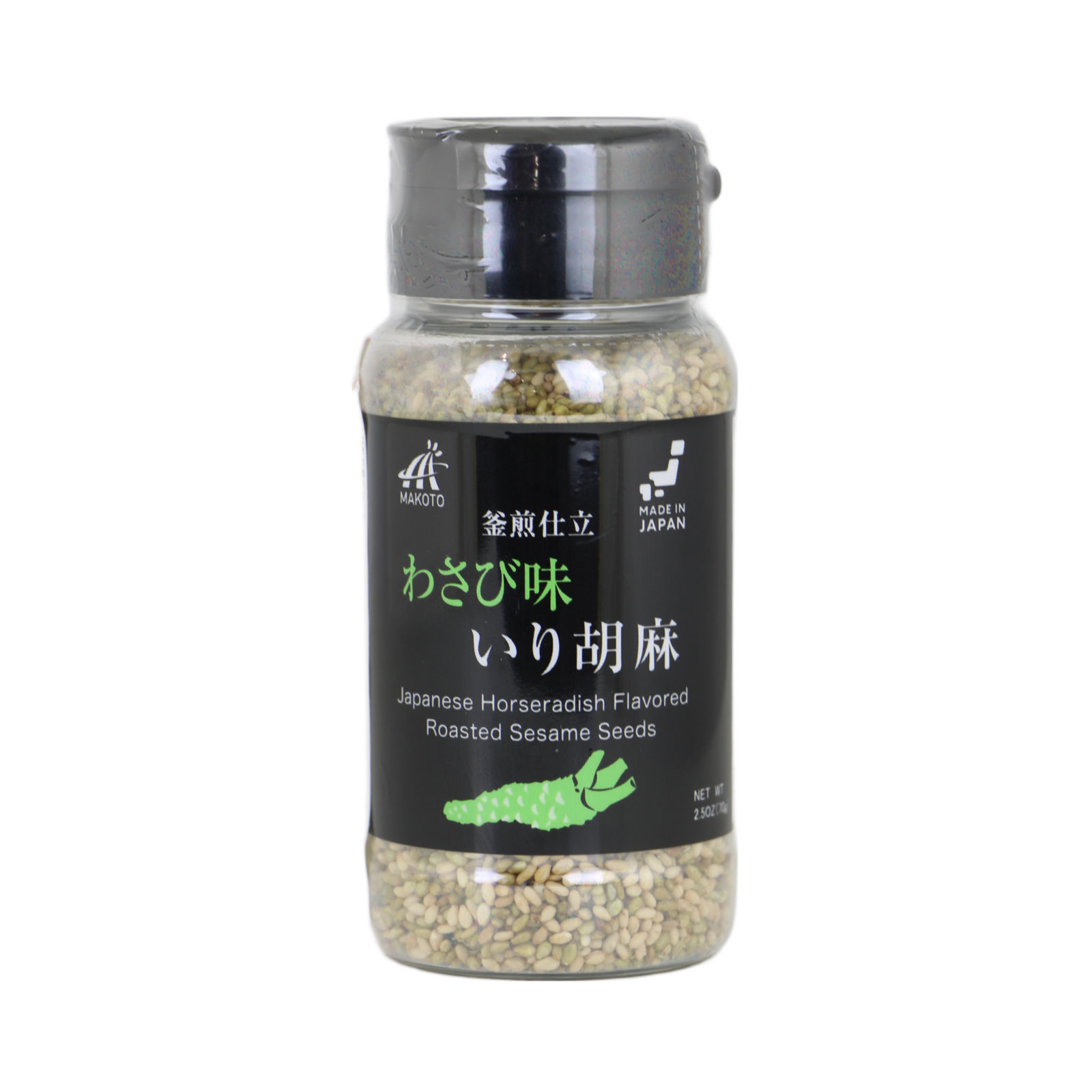 Sesame Seeds Roasted Wasabi  70gr